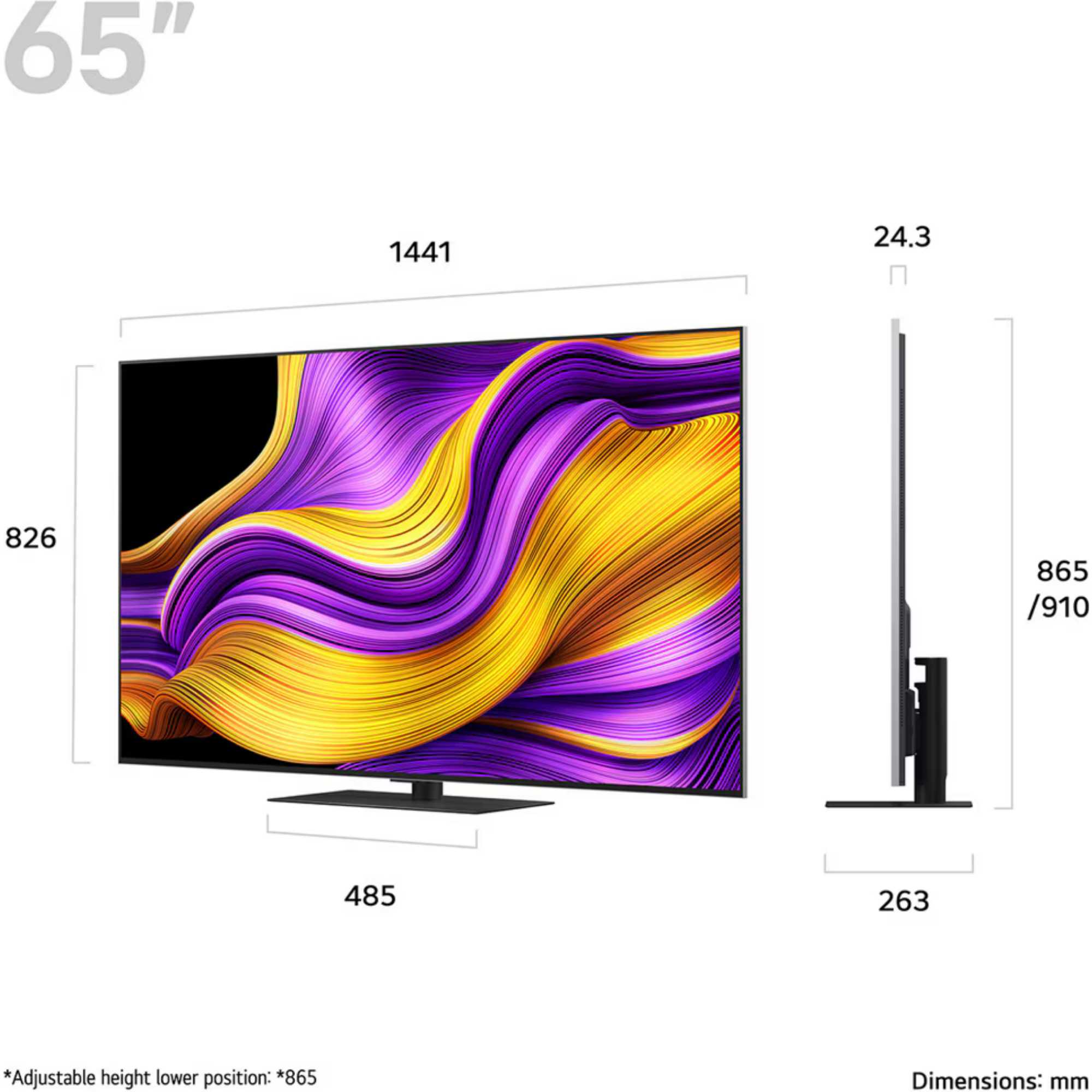 G56LS 65" 4K Ultra HD OLED 120Hz Smart TV - OLED65G56LS