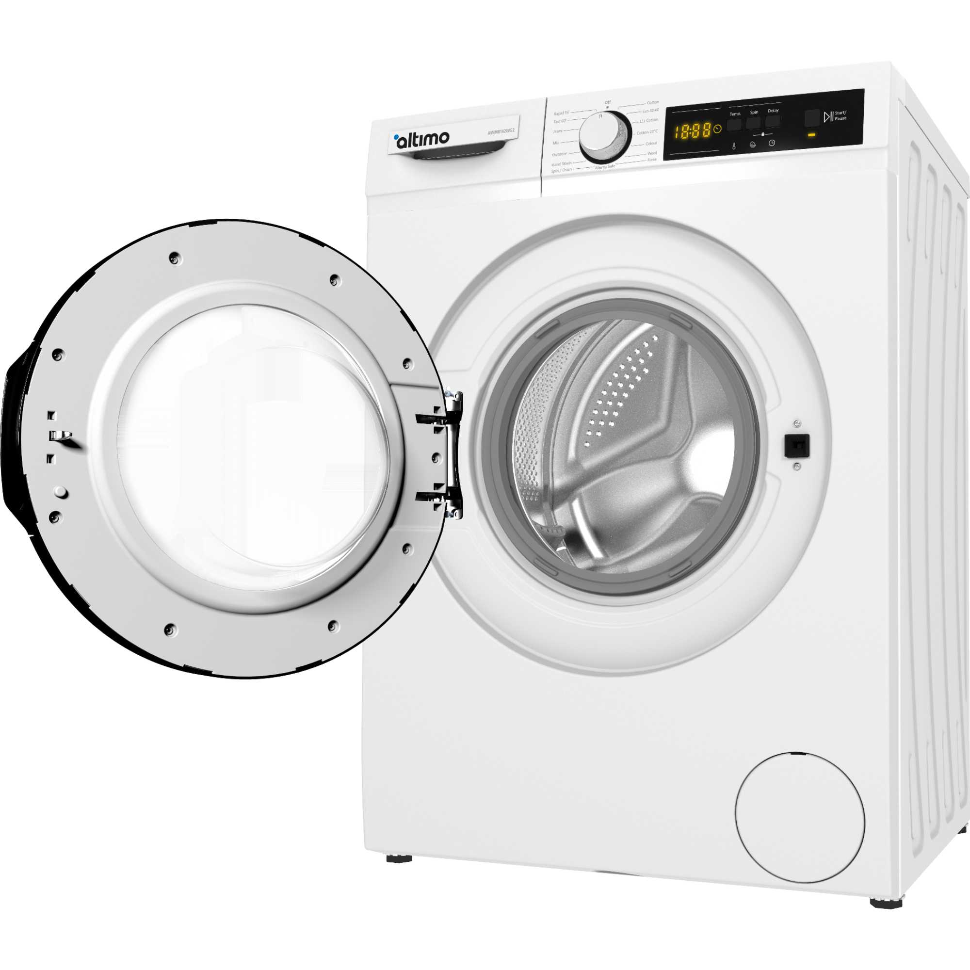 8kg 1400rpm Washing Machine - AWM8142WG2