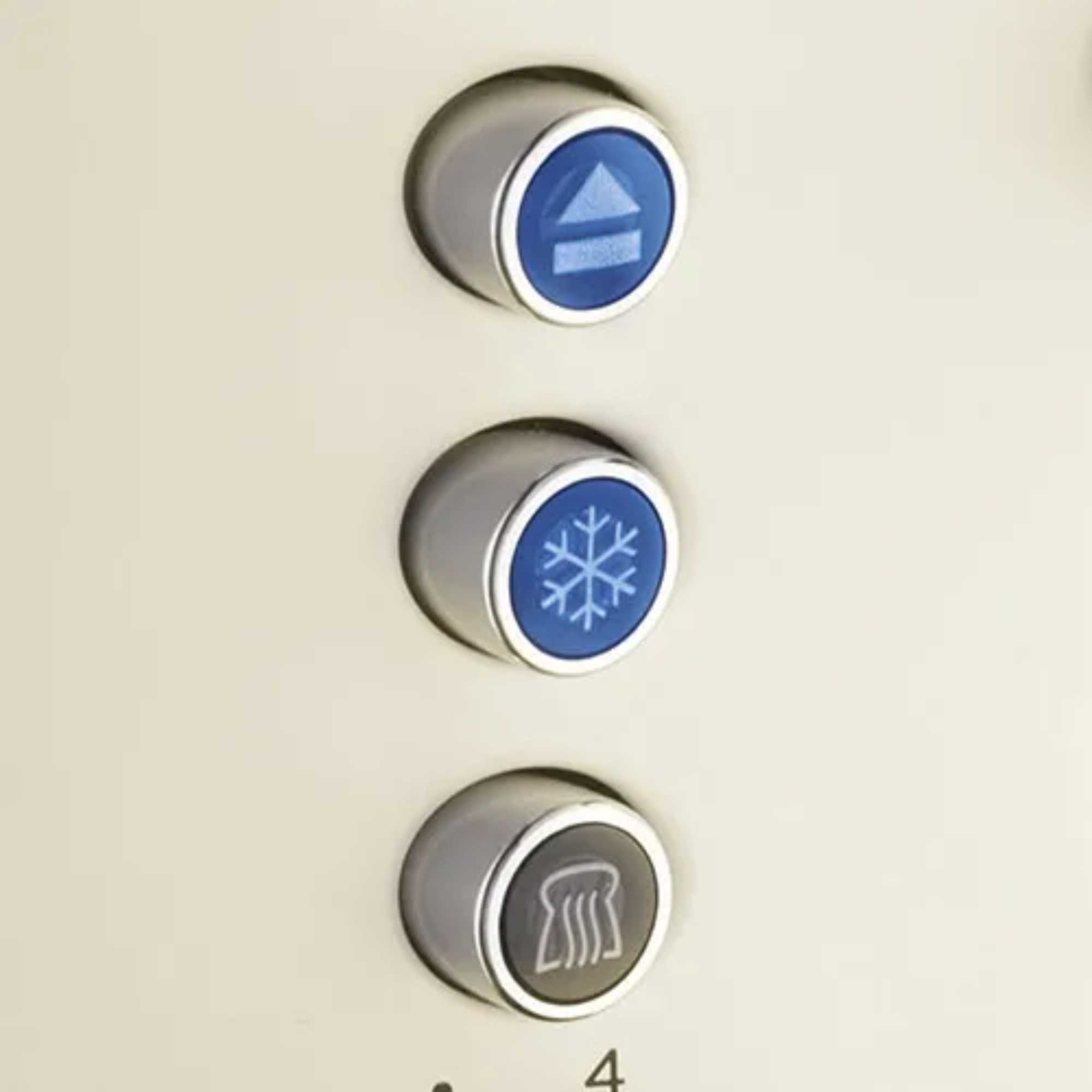 26291 Stylevia 4 Slice Toaster - Cream