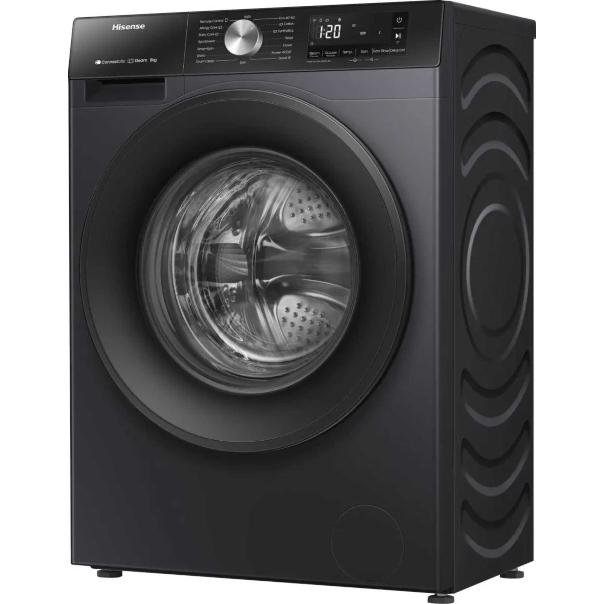 3S 8kg 1400rpm Washing Machine - WF3S8043BB3