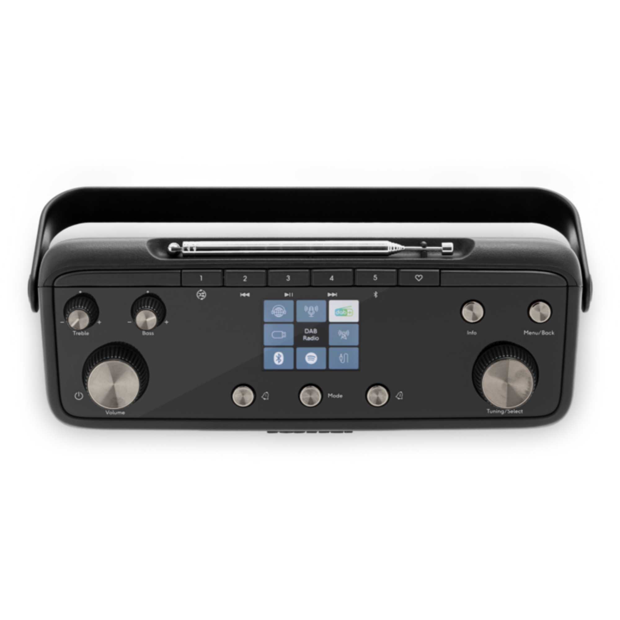 Stream 219 Internet/DAB+/FM/Bluetooth Portable Stereo Radio - Black