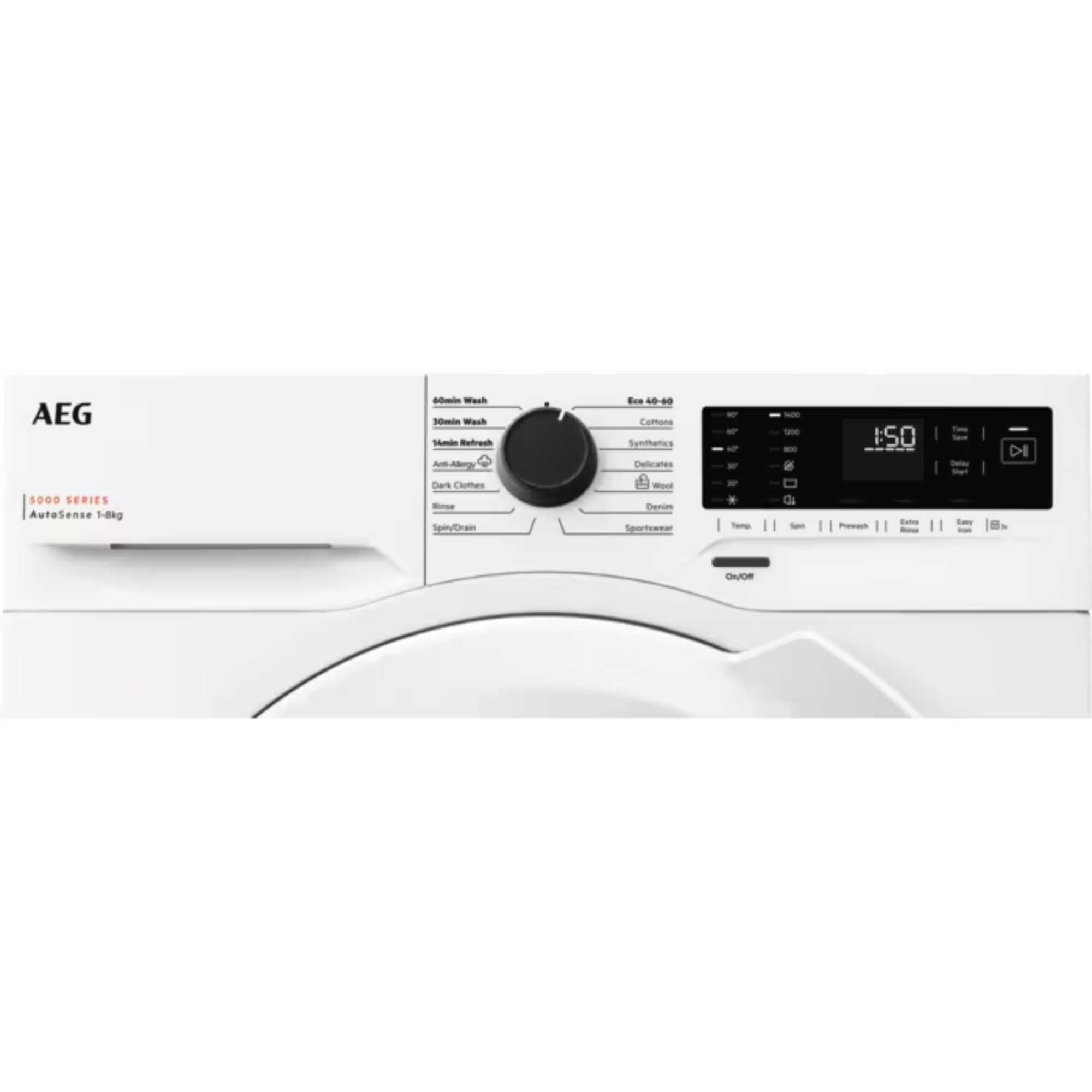 5000 Series 8kg 1400rpm Washing Machine - LFX50842B