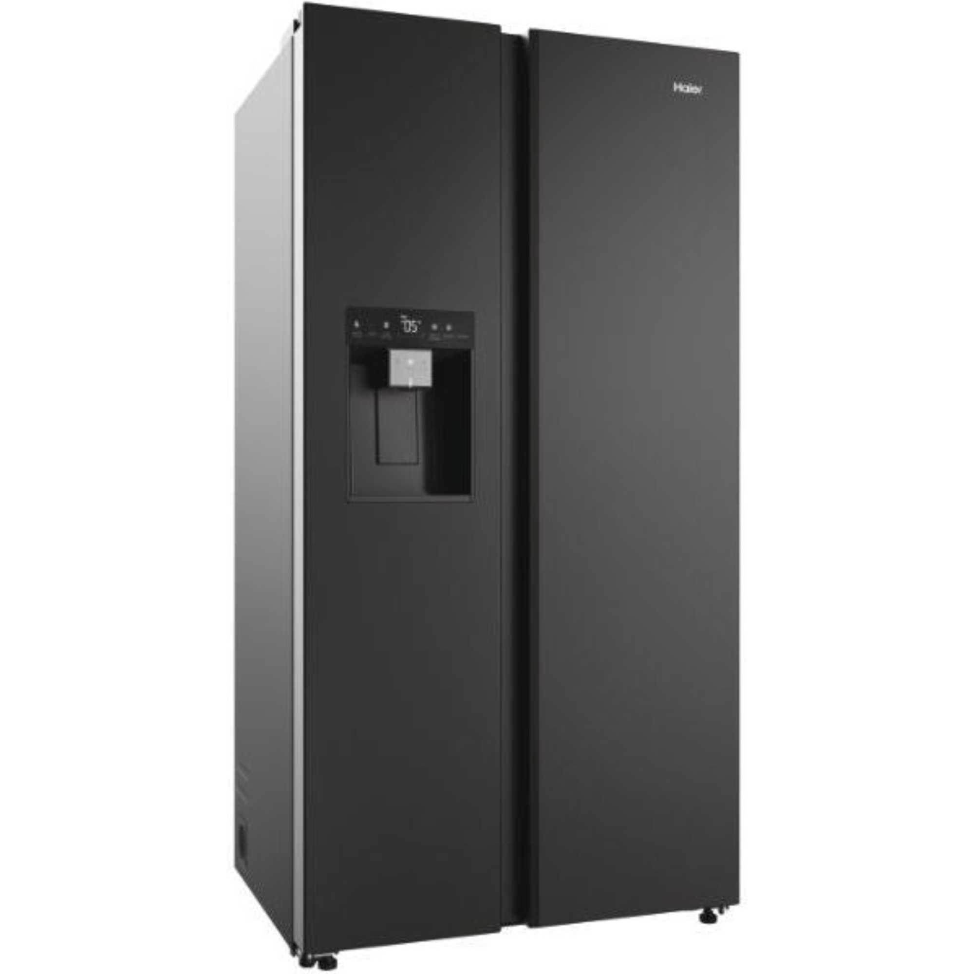 HSW79F18DIPT Series 7 601l American Style Fridge Freezer - Slate Black