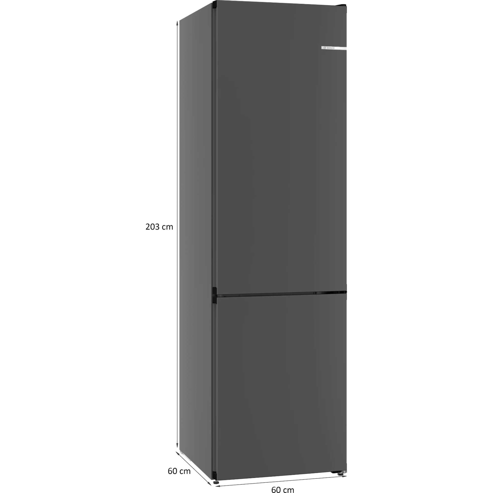 KGN39OCAFG 363l Total No Frost Fridge Freezer - Anthracite Steel