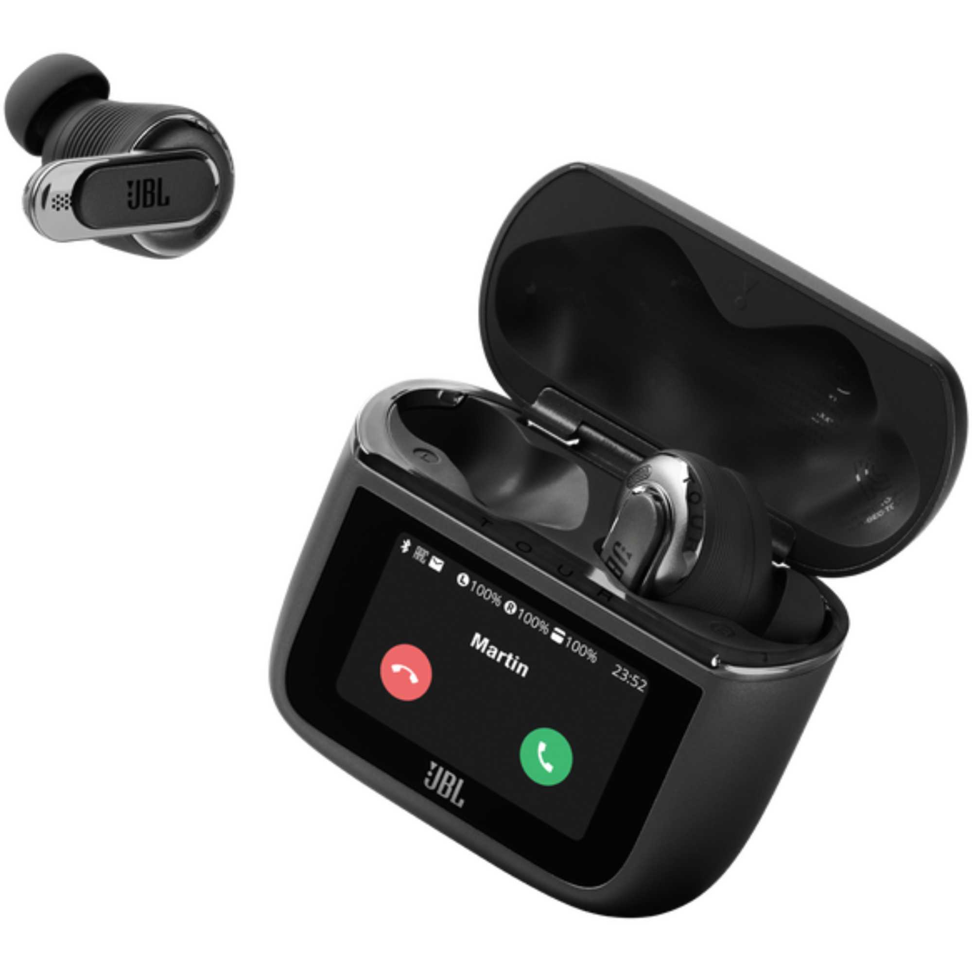 Tour Pro 3 Wireless In-Ear Headphones with Smart Charging Case - Black
