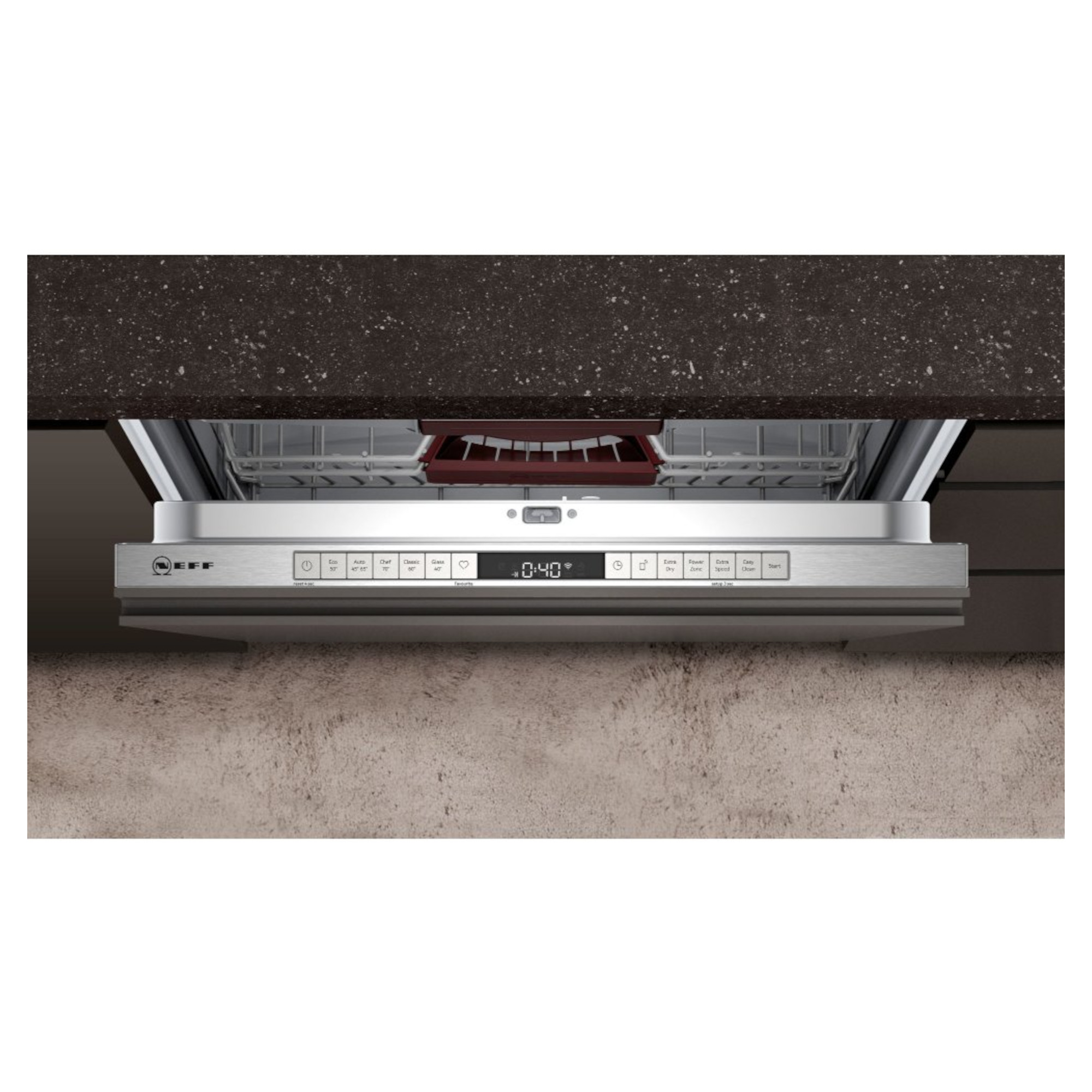 Neff N50 S155HVX15G 13 Place Setting Fully Integrated Dishwasher Hughes