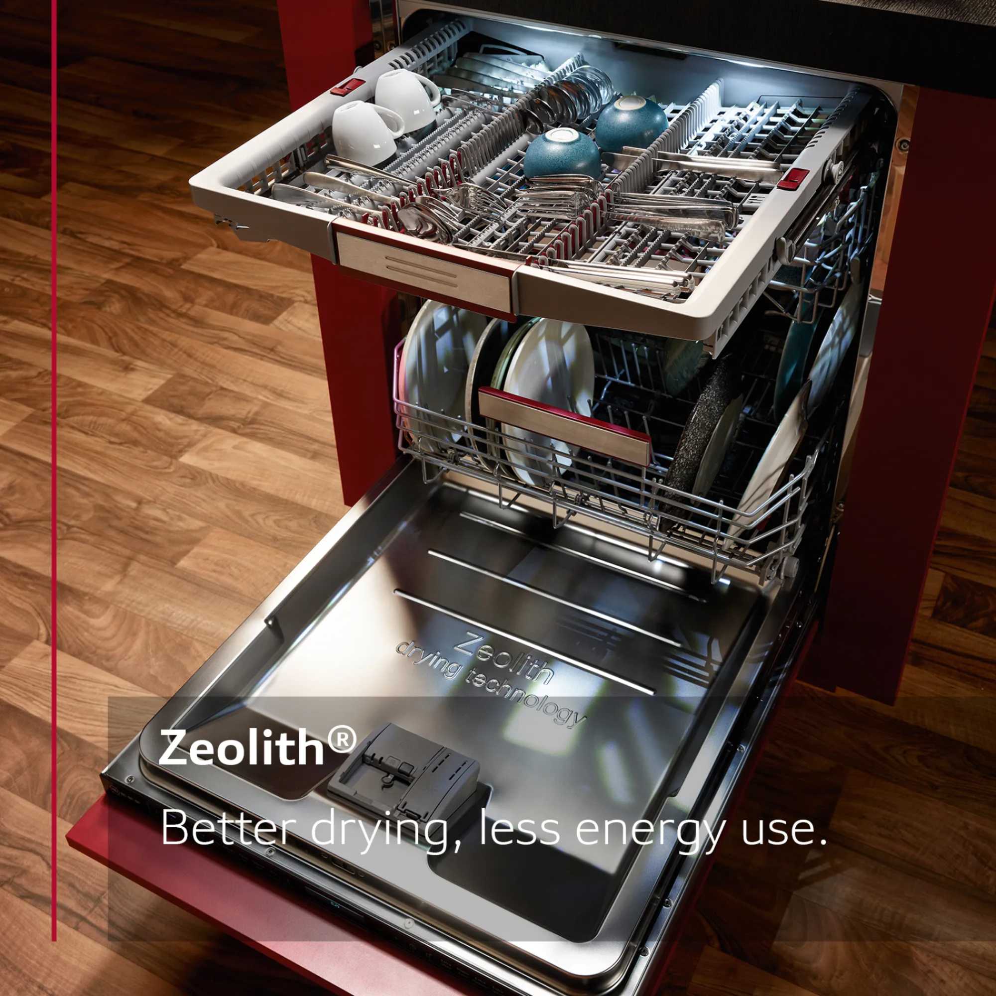 S197YCX05G 14 Place Setting Fully Integrated Smart Dishwasher with Zeolith