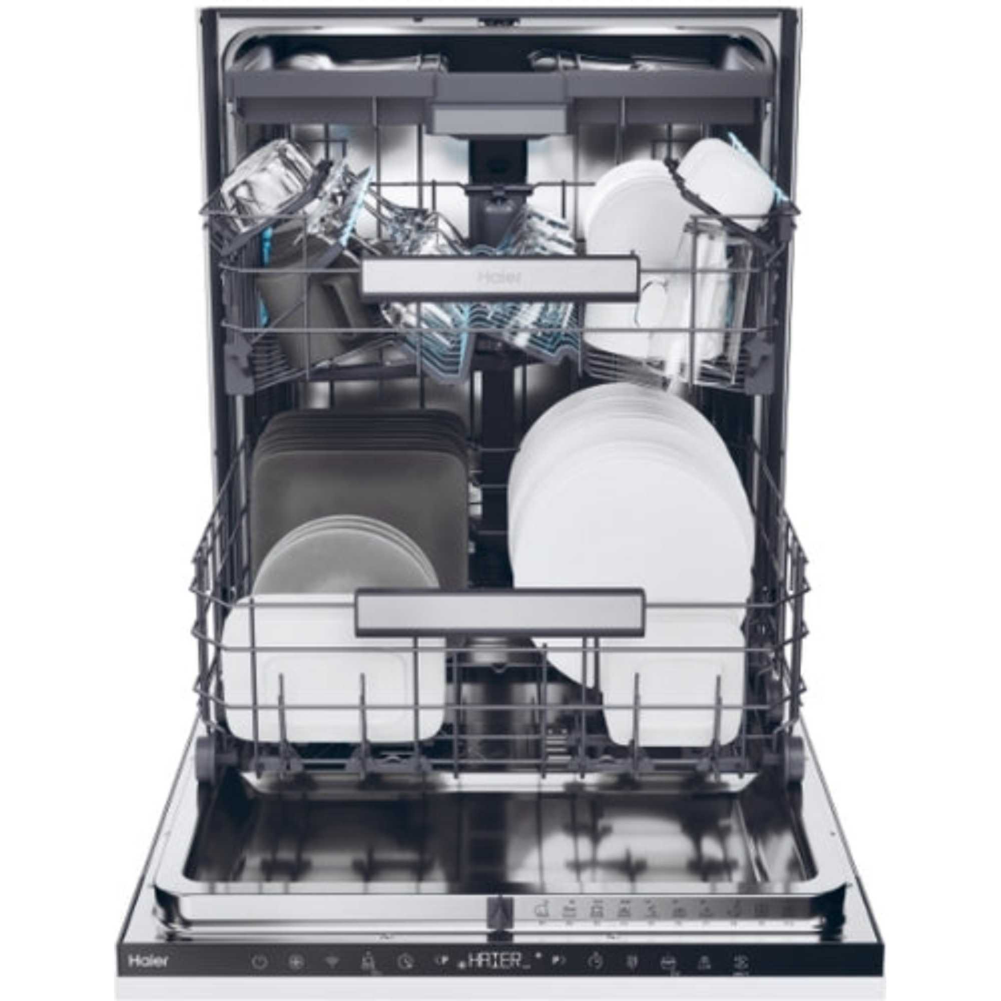 XI 6C4S3FSB-80 Integrated Dishwasher 16 Place Settings - Black