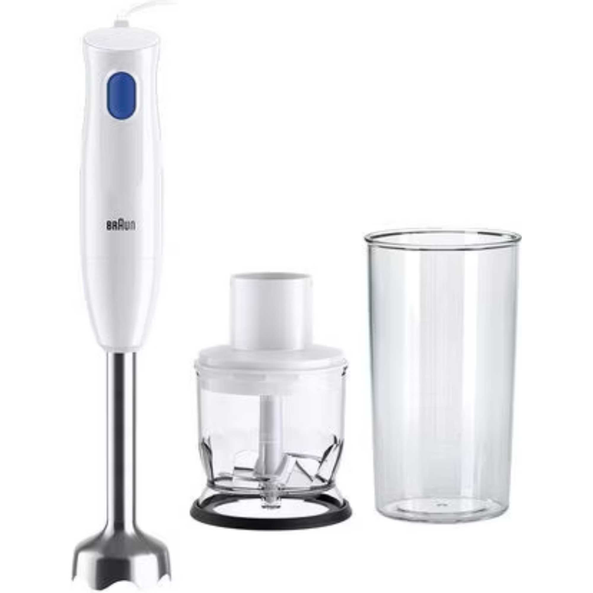 MQ10-201MWH MultiQuick Hand Blender with Chopper and 350ml Beaker