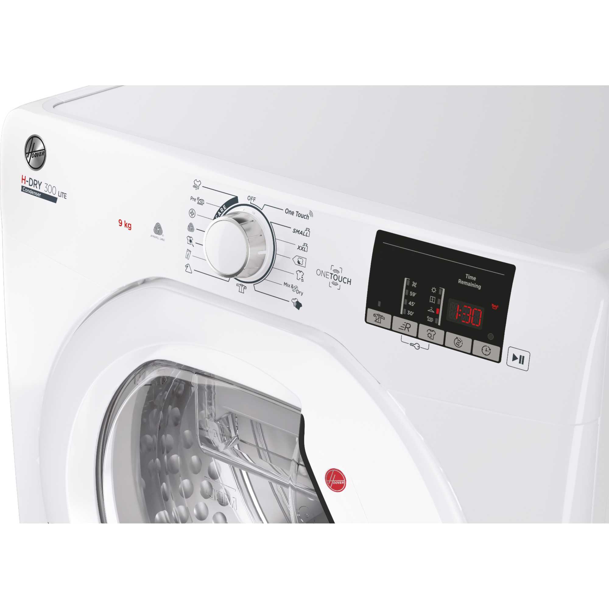 HLE C9DE-80 9kg Smart Condenser Tumble Dryer - White