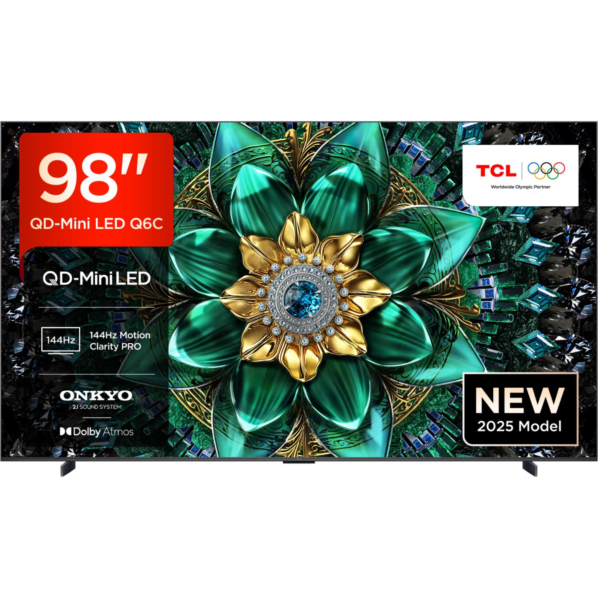 Q6C 98" 4K Ultra HD QD-Mini LED Google TV 98Q6CUK
