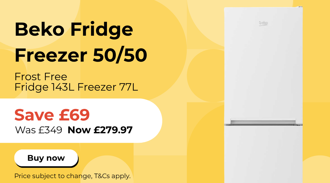 Beko fridge freezer saving
