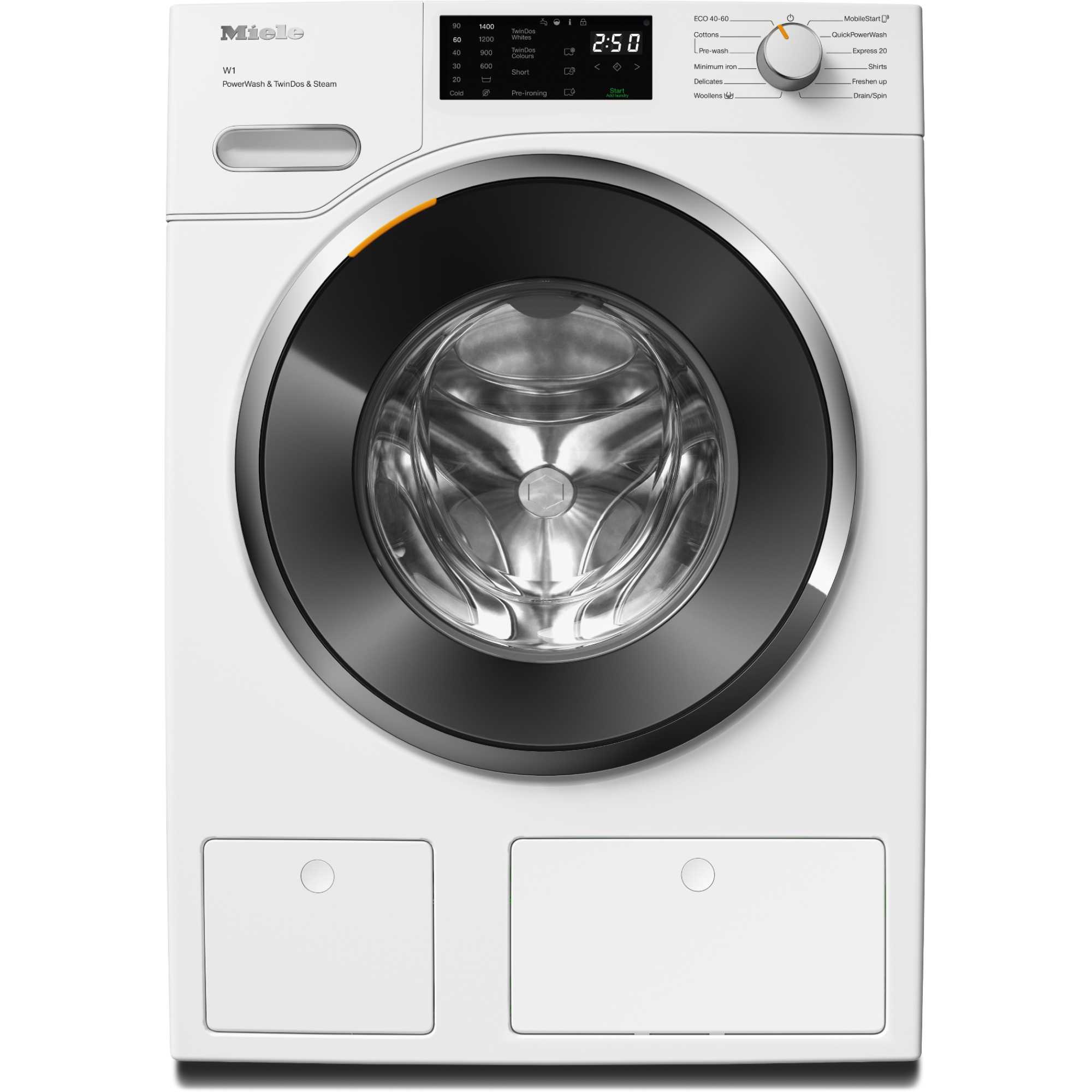 W1 PWash&TDos&Steam 9kg 1400rpm Washing Machine - WWG880 WCS