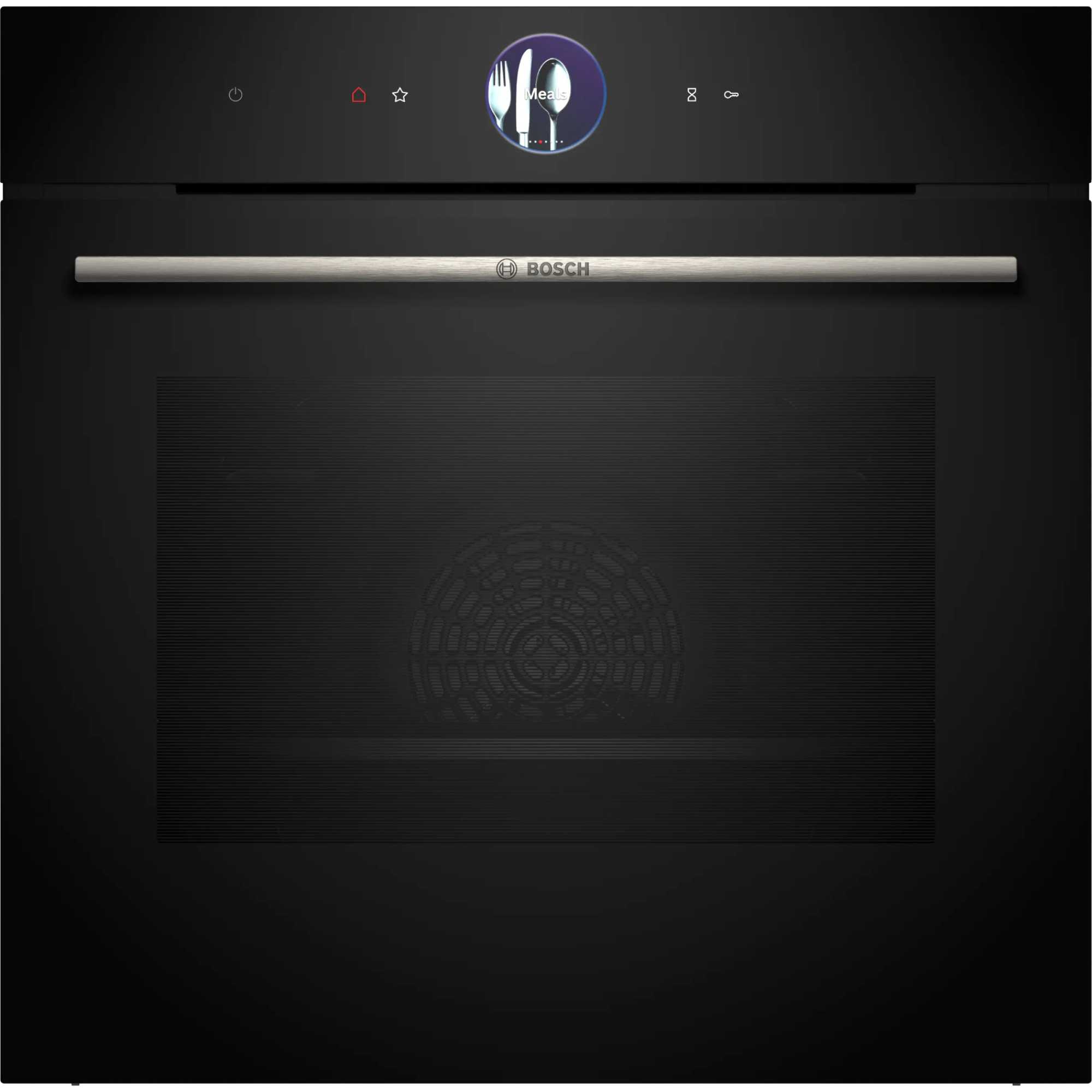 Series 8 HBG7764B1B Built-In Smart Single Oven with Air Fry Function - Black