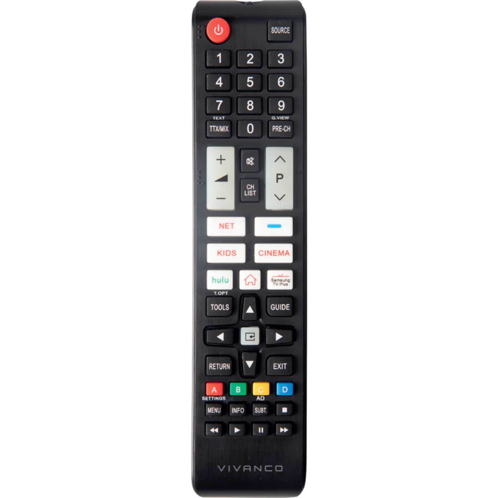 VVREMOTESAM Remote Control for Samsung TVs