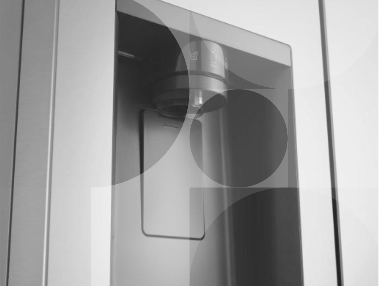 Water and ice dispenser