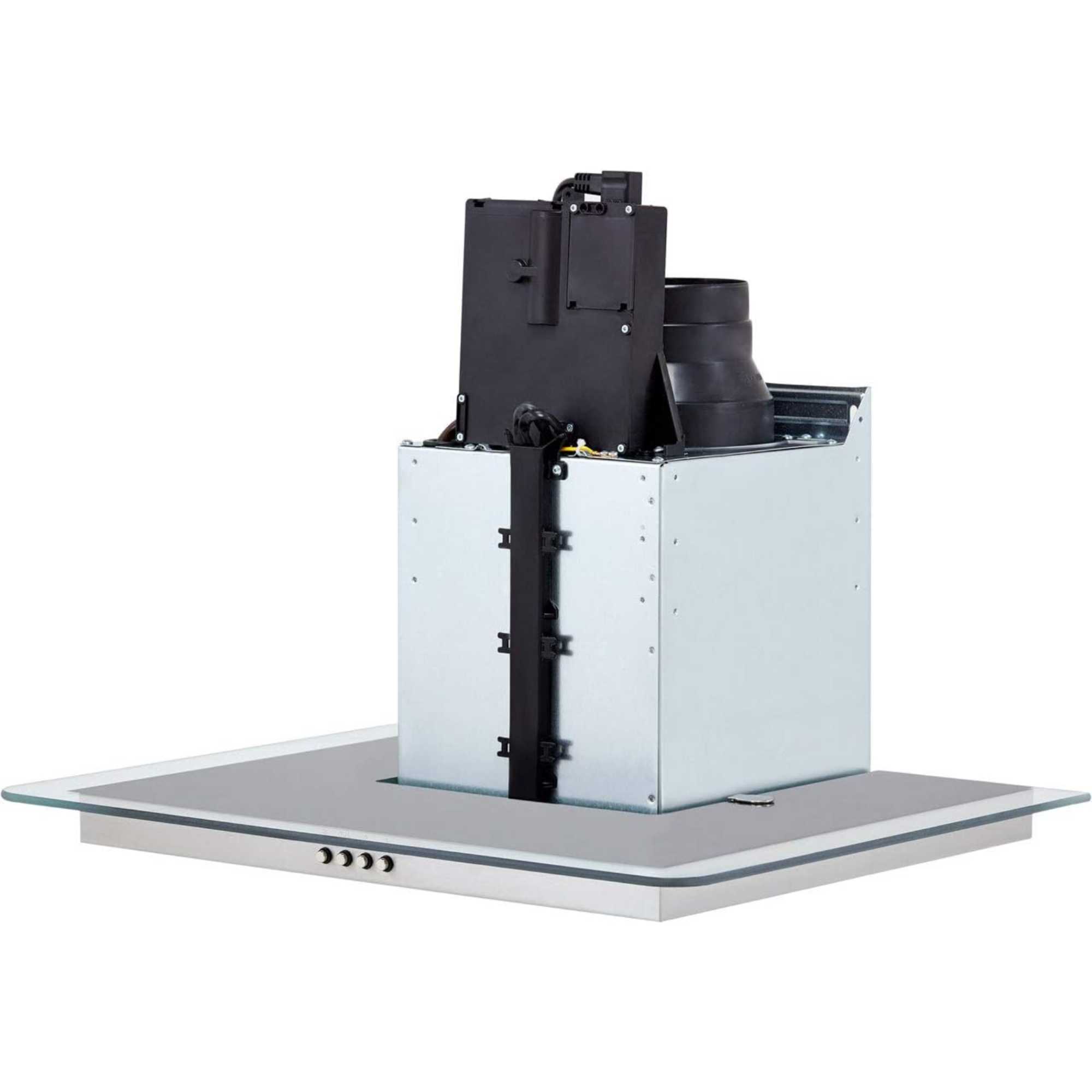 HCF61620X 60cm Built-in Chimney Cooker Hood - Stainless Steel