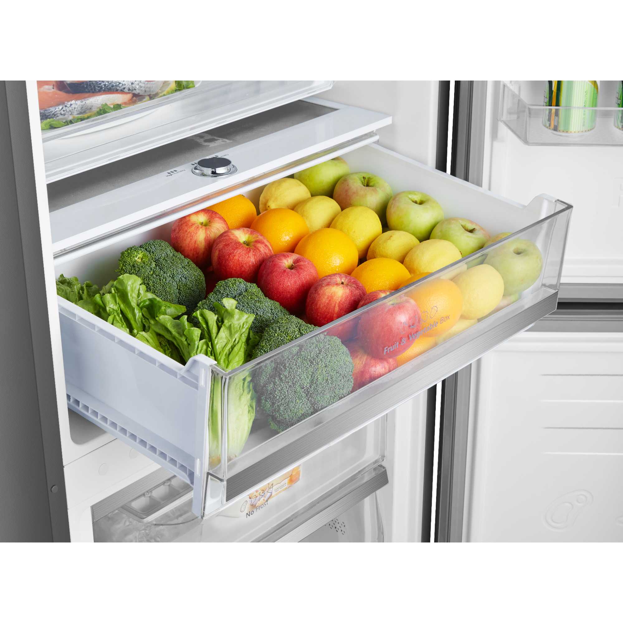RB645N4BIE 495L Fridge Freezer - Stainless Steel