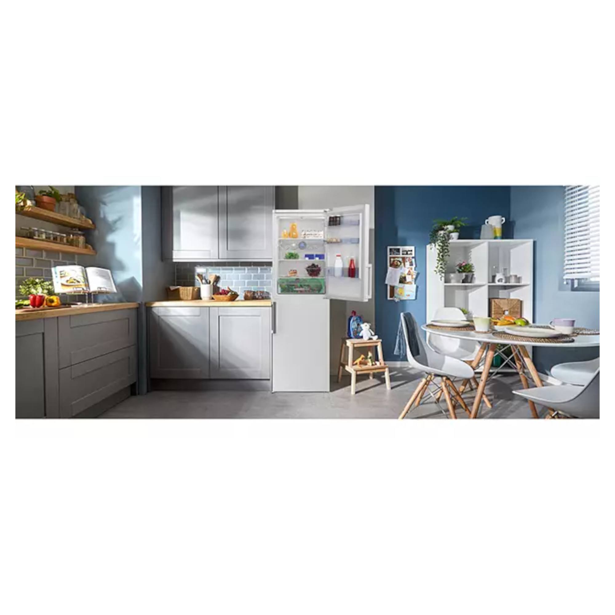 CFP3691VW 50/50 324L Frost Free 600mm Fridge Freezer - White