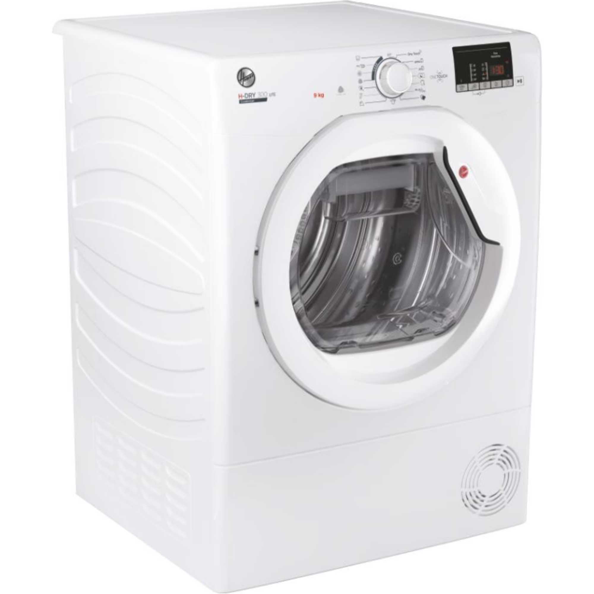 HLE C9DE-80 9kg Smart Condenser Tumble Dryer - White