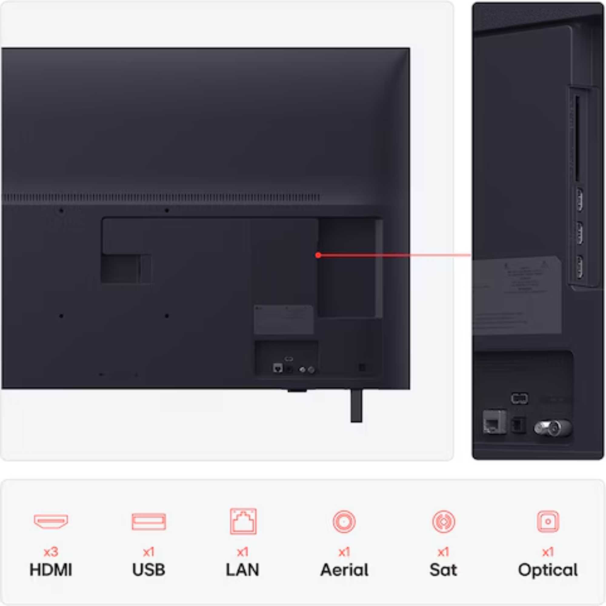 UA74 50" 4K Ultra HD LED 60 Hz Smart TV - 50UA74006LB