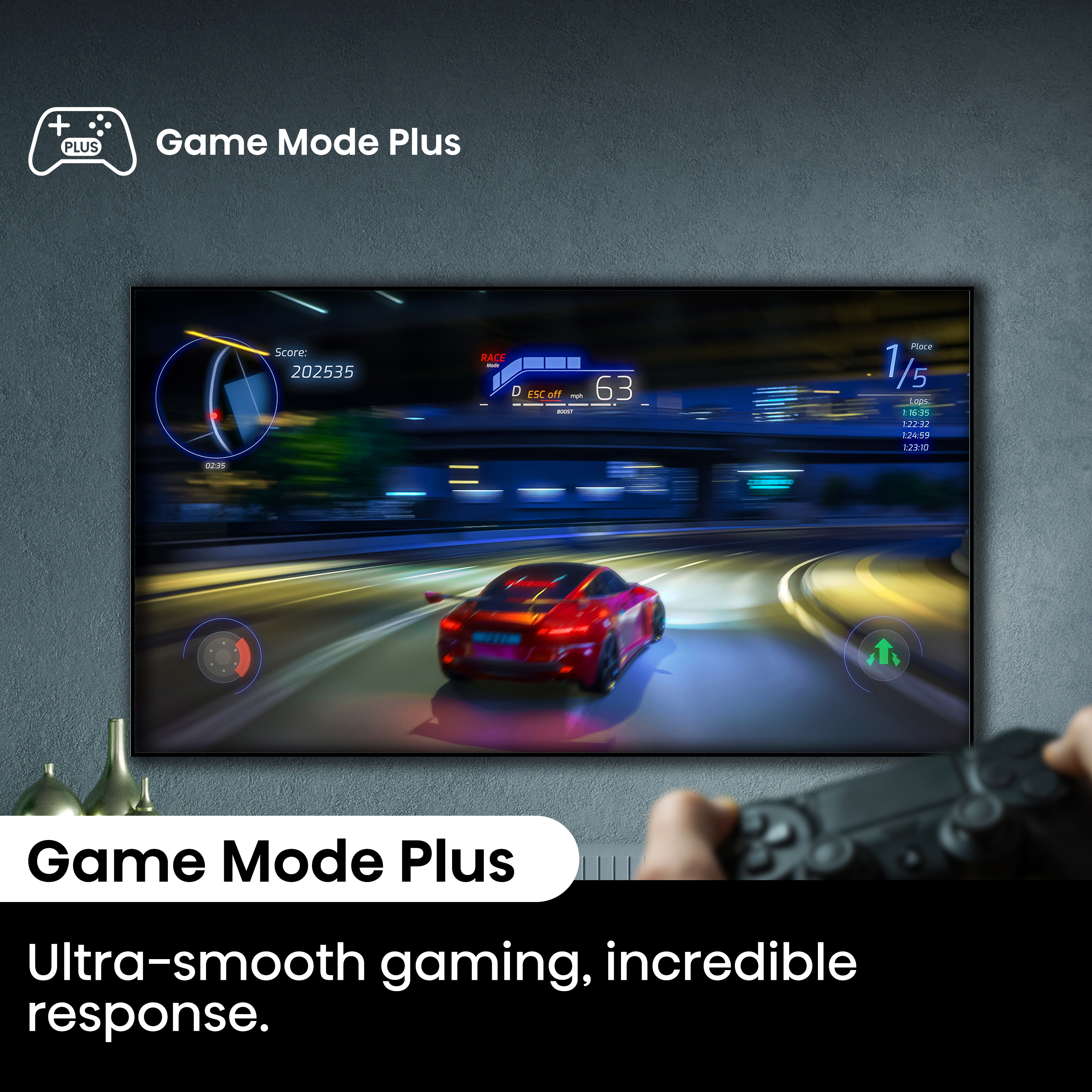 E78NQ 43" 4K Ultra HD QLED HDR Freely Smart TV - 43E78NQTUK