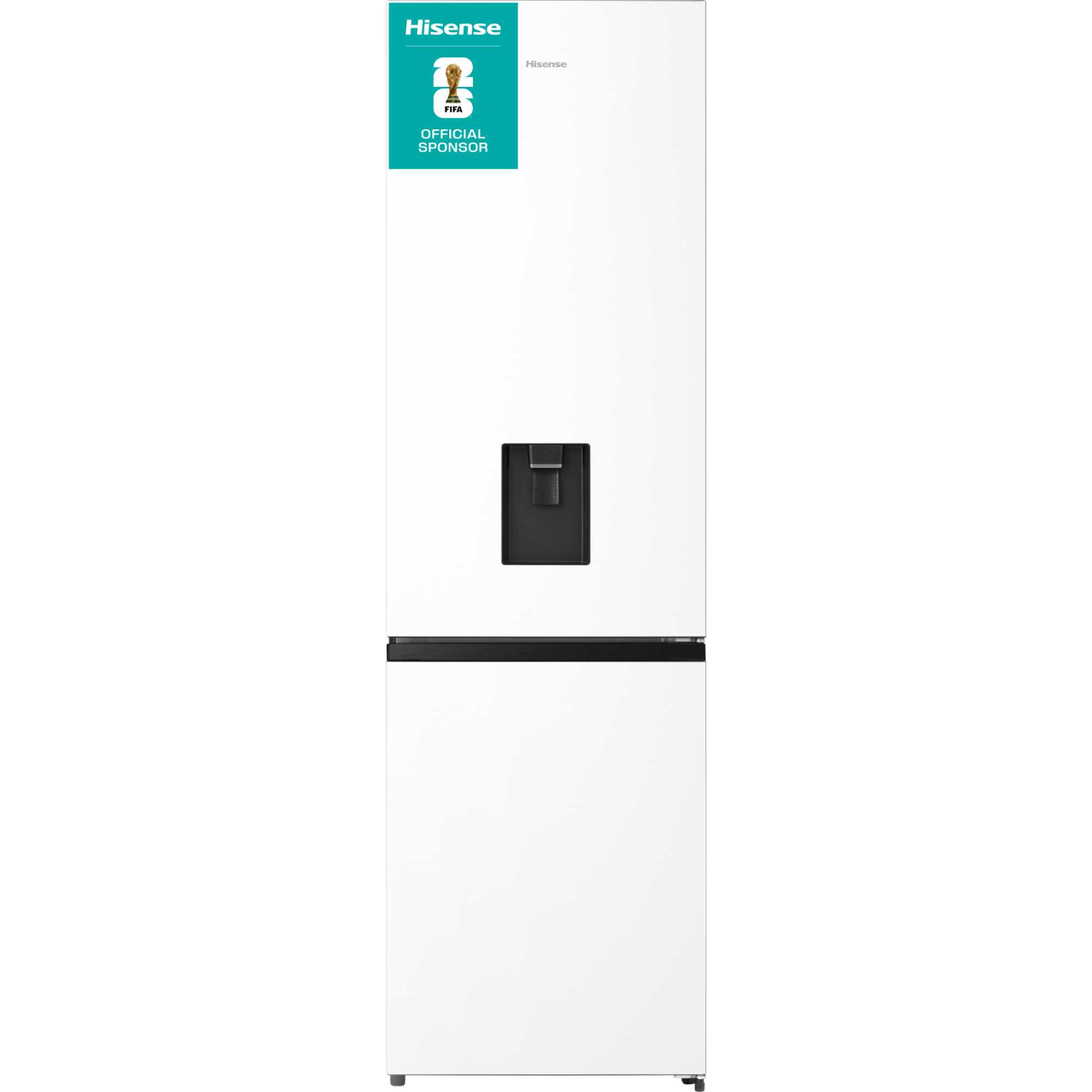 RB435N4WWE 336l Total No Frost Fridge Freezer - White