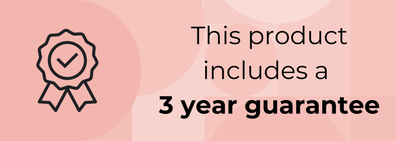 Claim Free 3 Year Warranty
