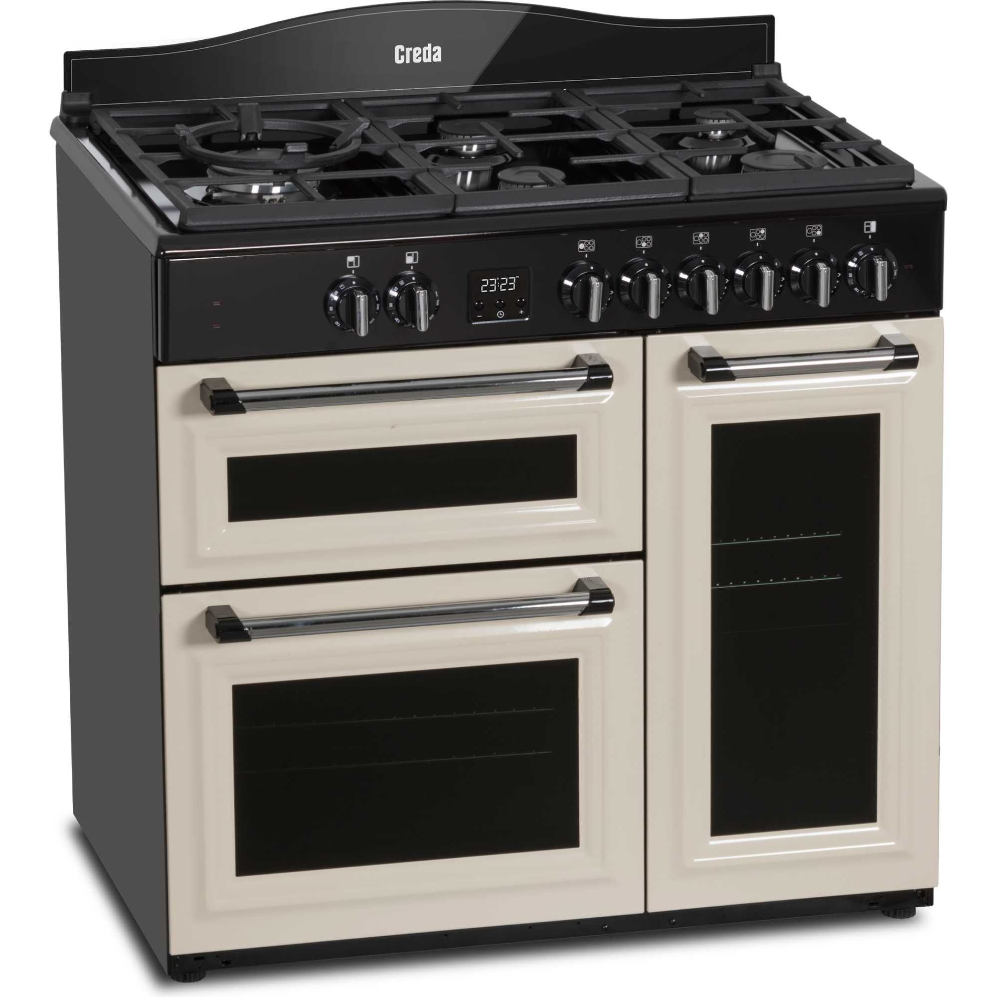90cm Dual Fuel Range Cooker - C90RCDFTCRM