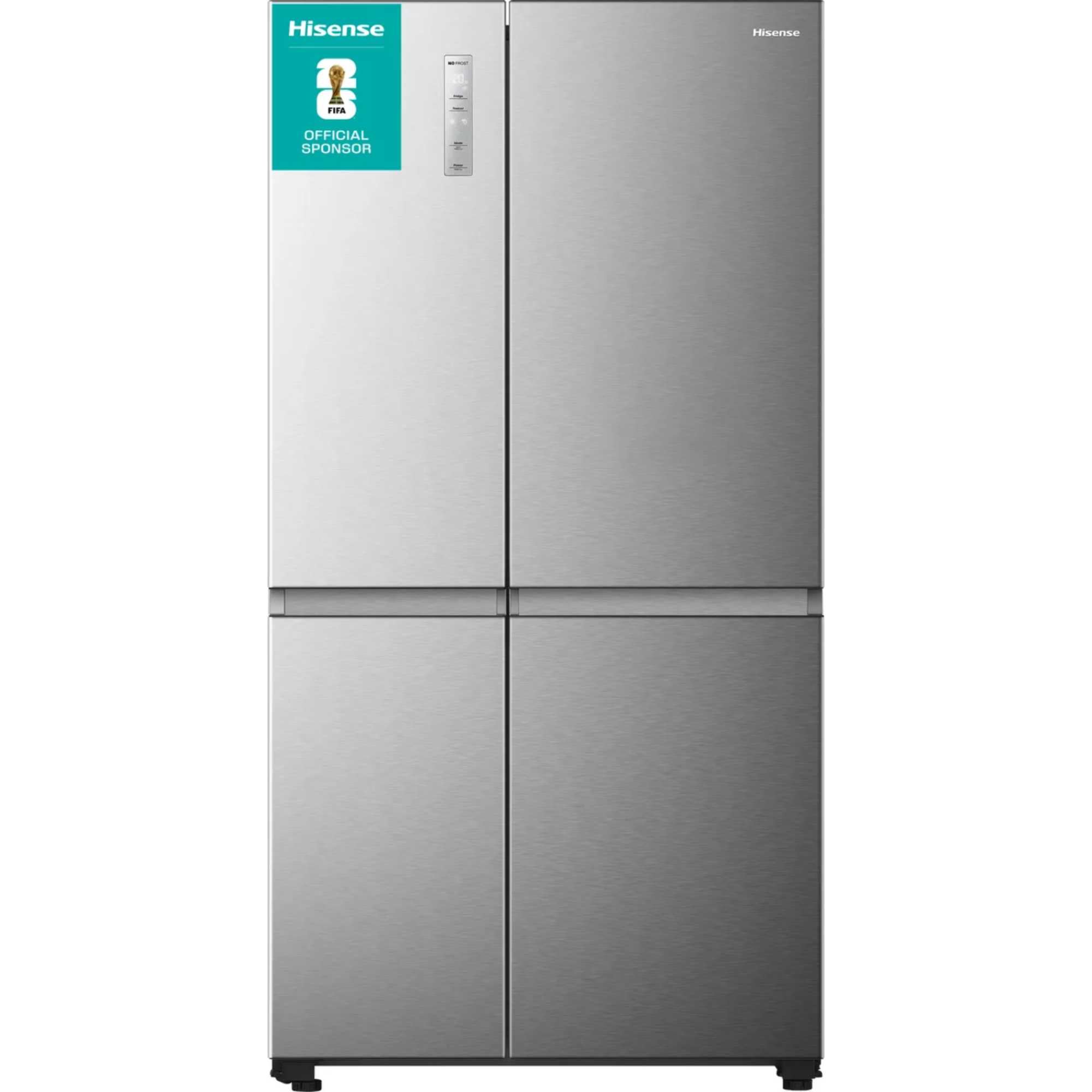 PureFlat RS5P668SSCC American Fridge Freezer No Frost - Silver