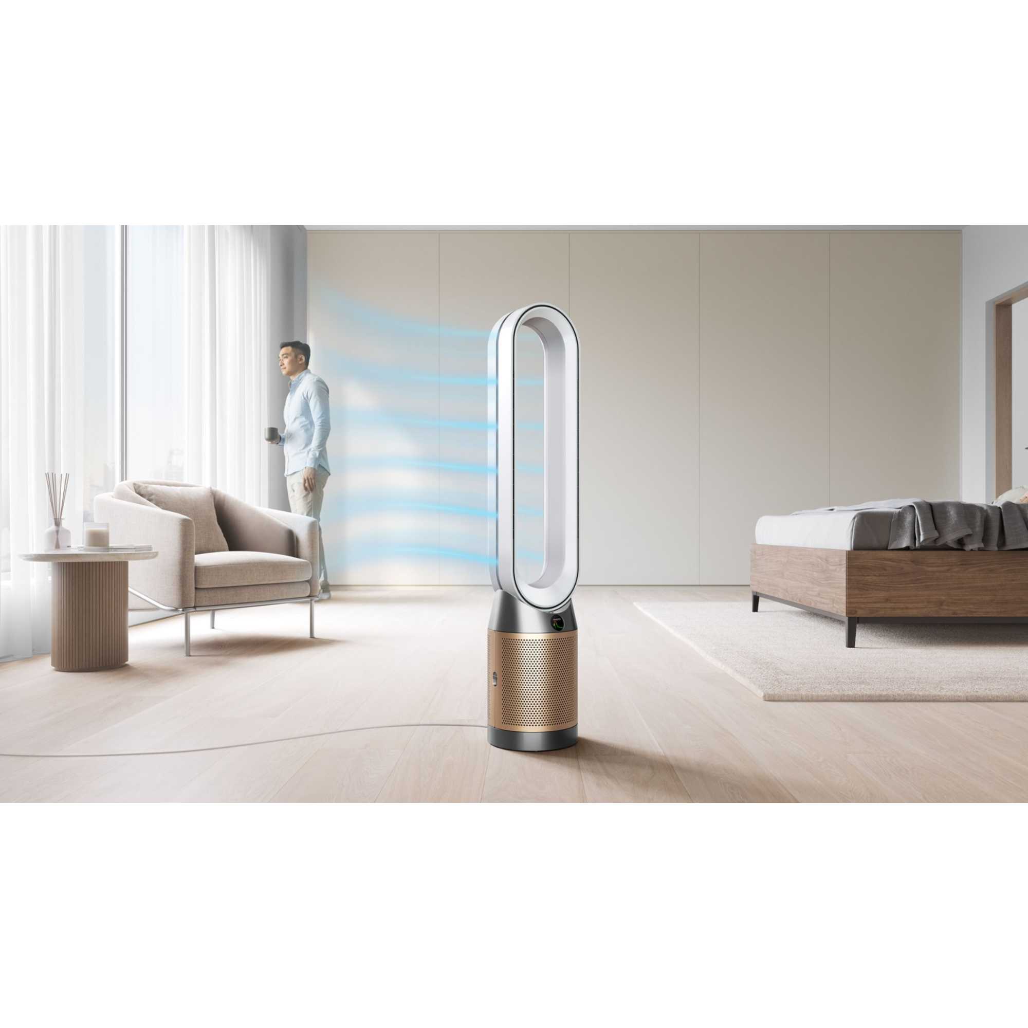 Purifier TP12 Fan, White/Gold