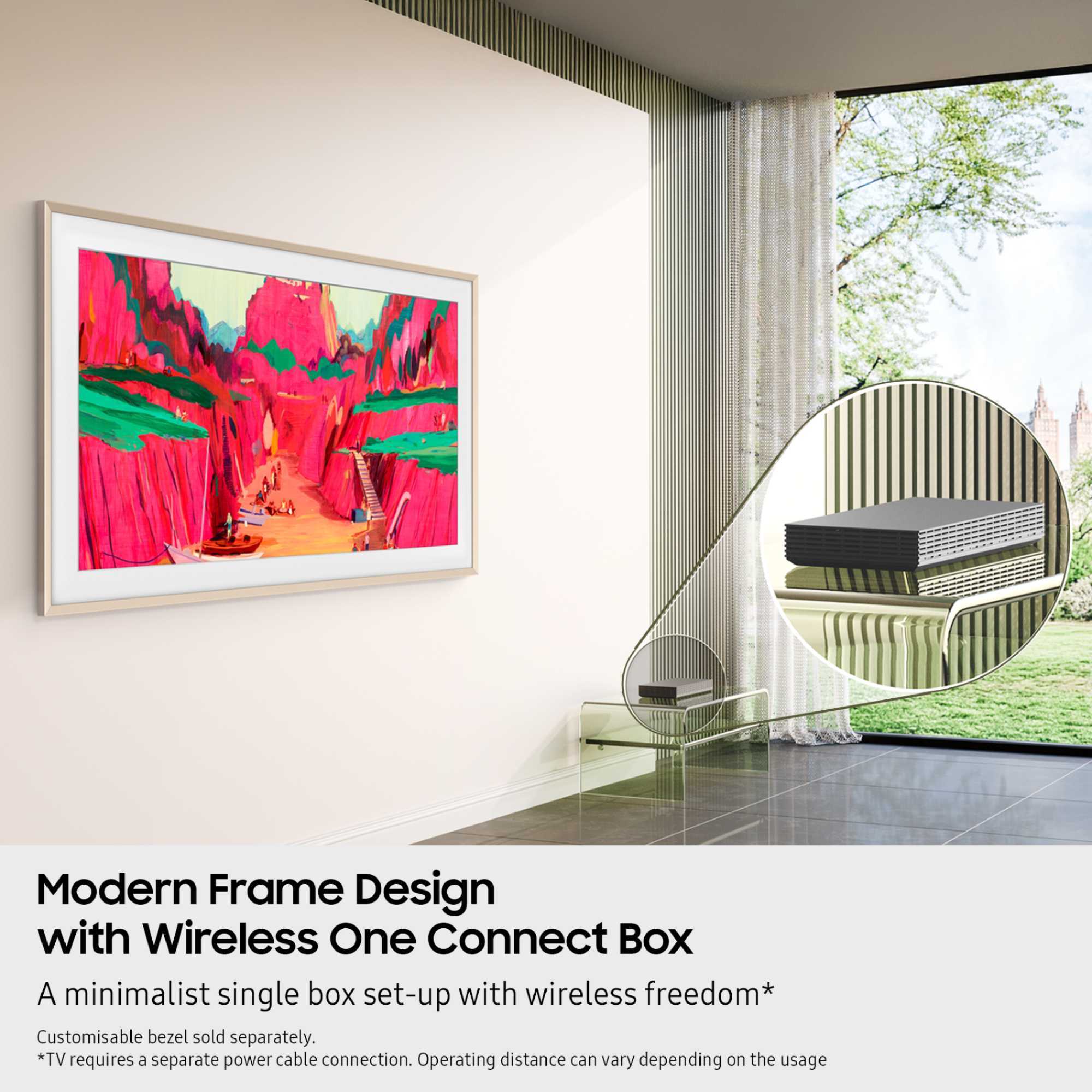 The Frame Pro 65" 4K Ultra HD Neo QLED Neo Quantum HDR Smart TV QE65LS03FW