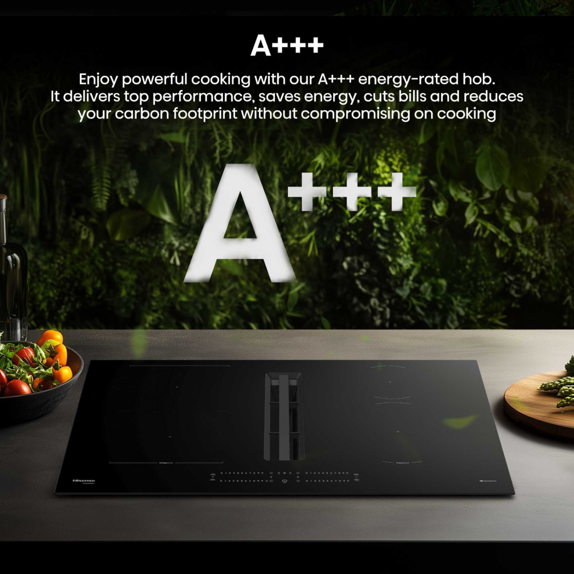 HEH8432BSCWF 83cm 4 Vented Induction Hob