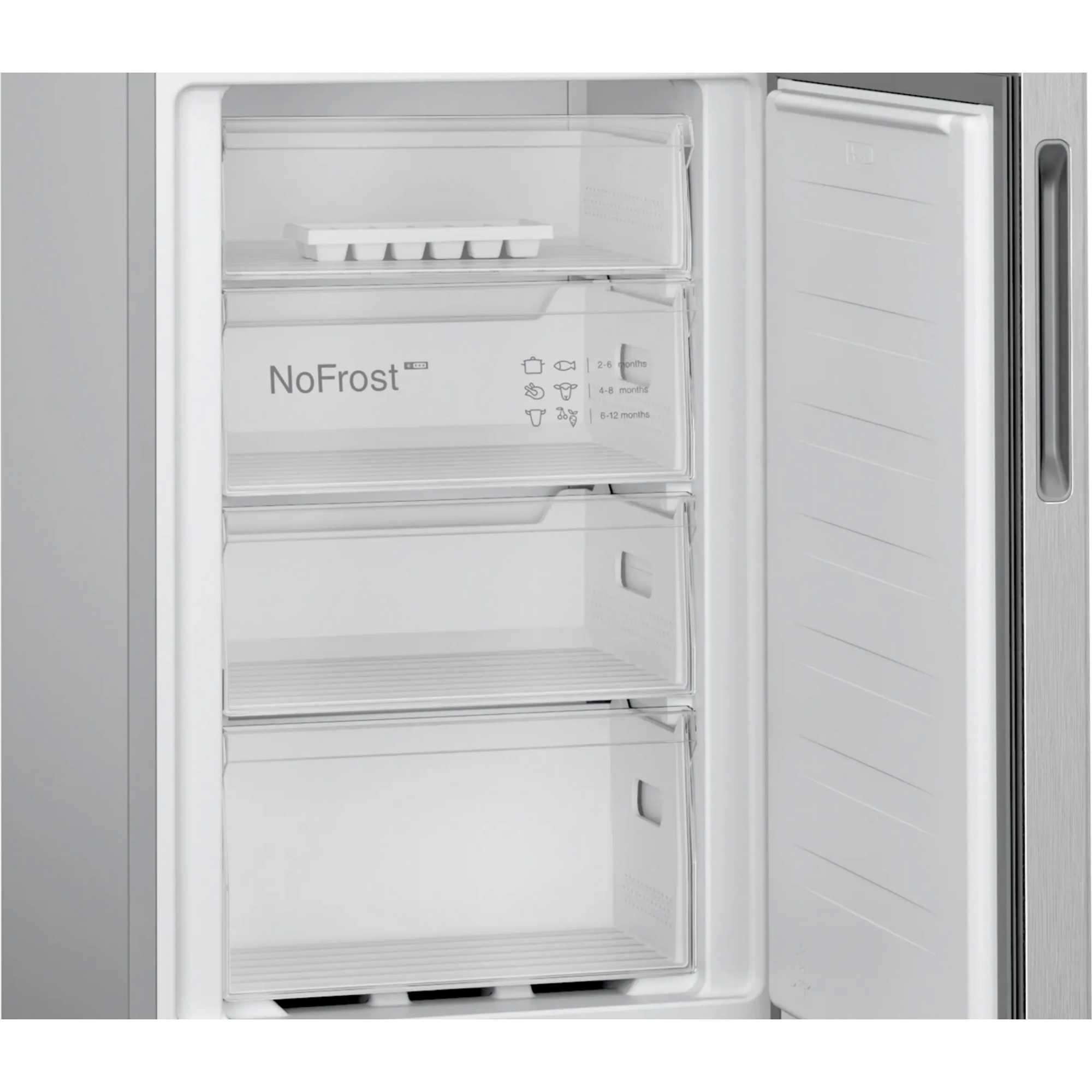 Series 2 Fridge Freezer 50/50 Total No Frost - Stainless Steel - KGN27NLEAG