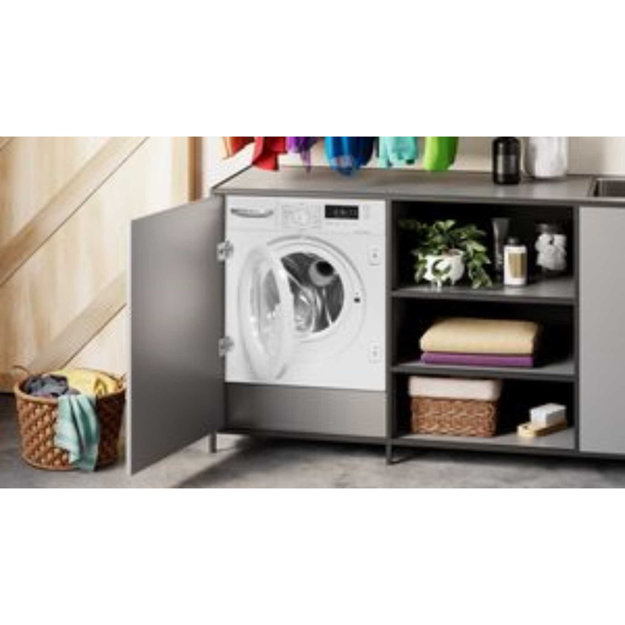Series 4 WKD28260GB 8kg Wash 5kg Dry Built-In Washer Dryer - White