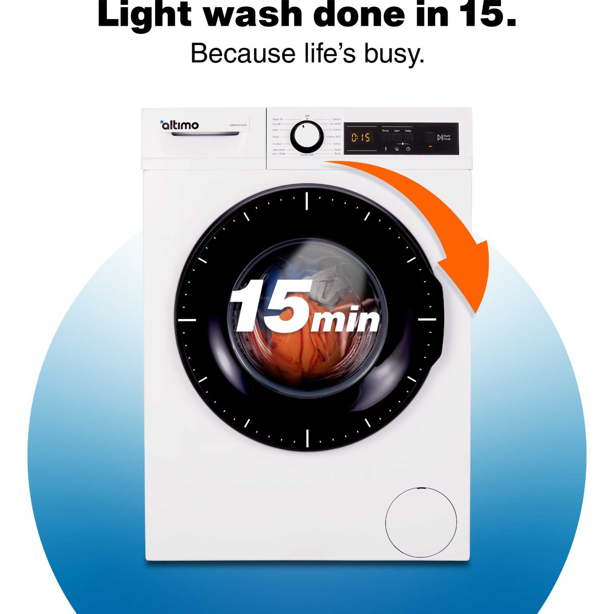 AWM10142W 10kg 1400rpm Washing Machine - White