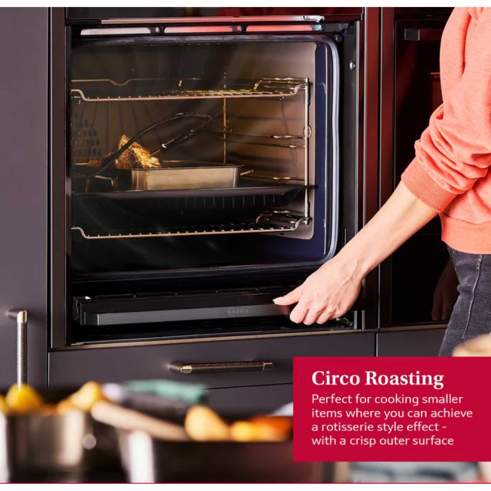 B1DCC0AK3B N 30 71l 60cm Built-In Oven - Black