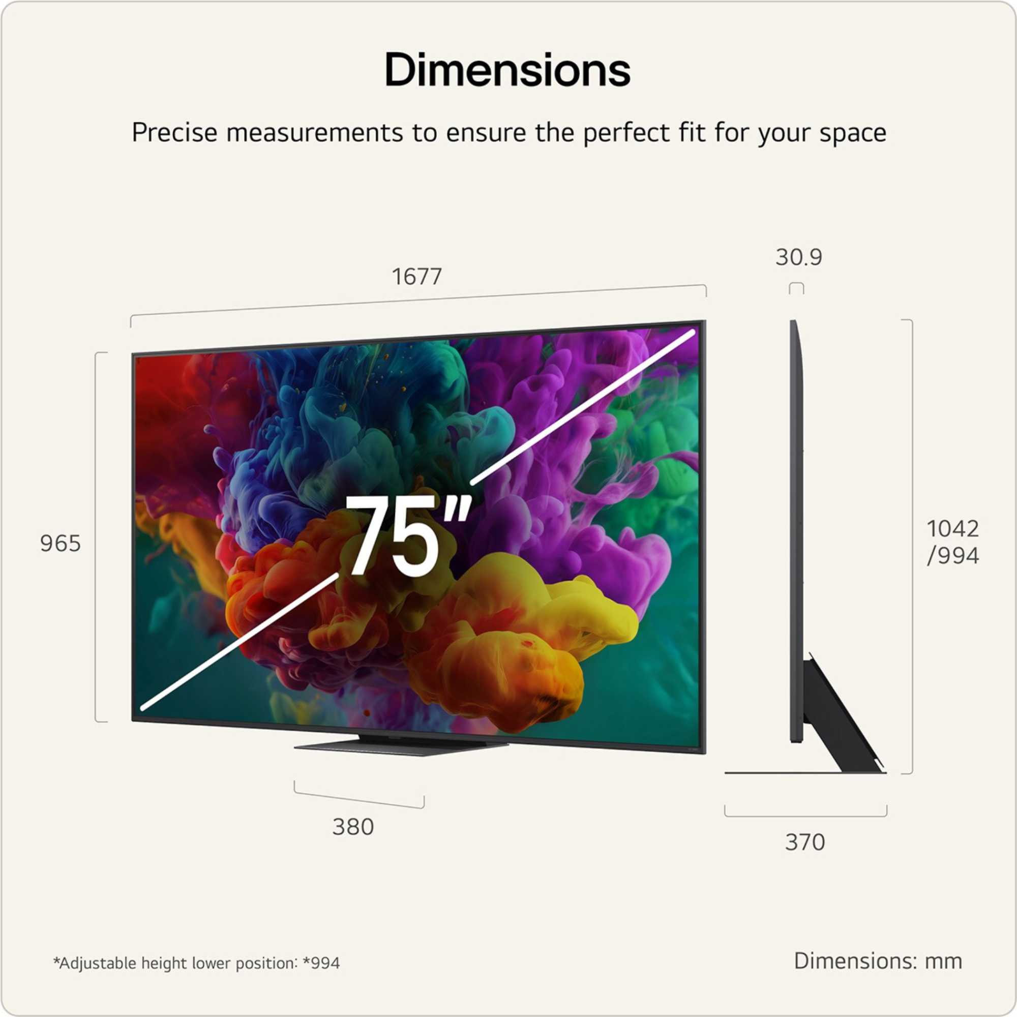 QNED87 75" 4K QNED Mini LED Smart TV - 75QNED87B6A