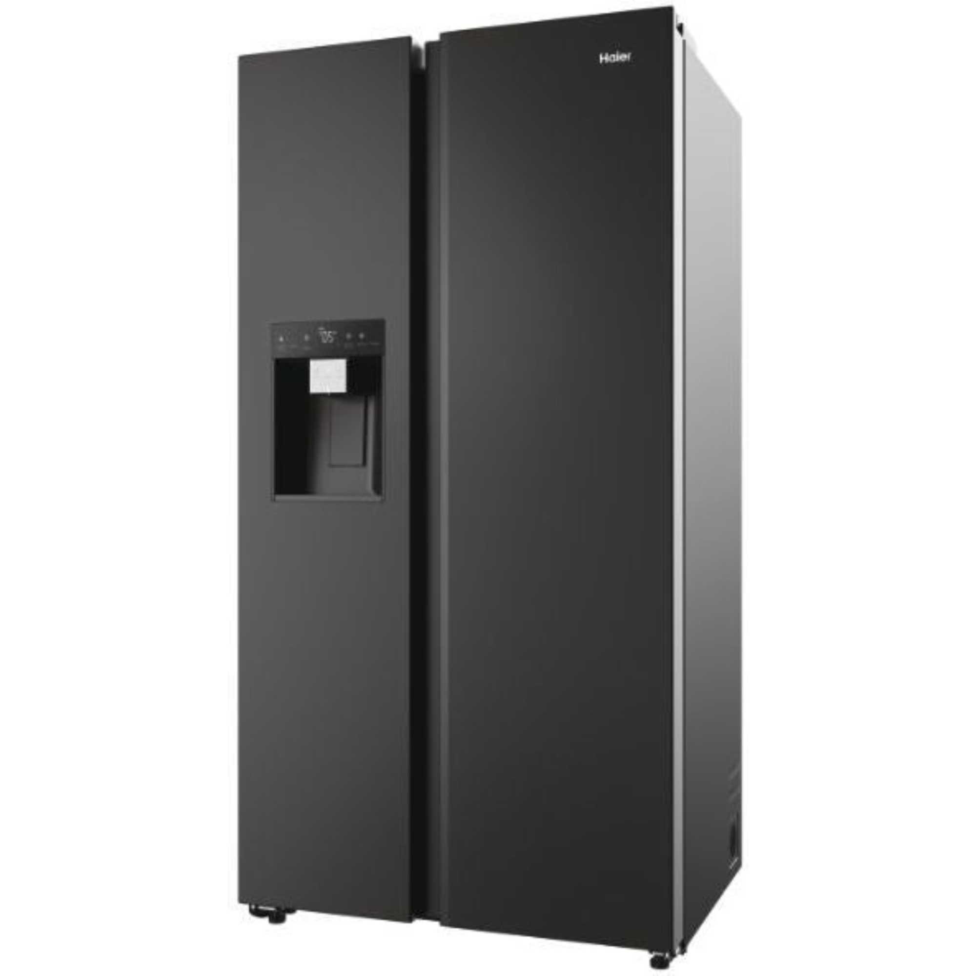 HSW79F18DIPT Series 7 601l American Style Fridge Freezer - Slate Black