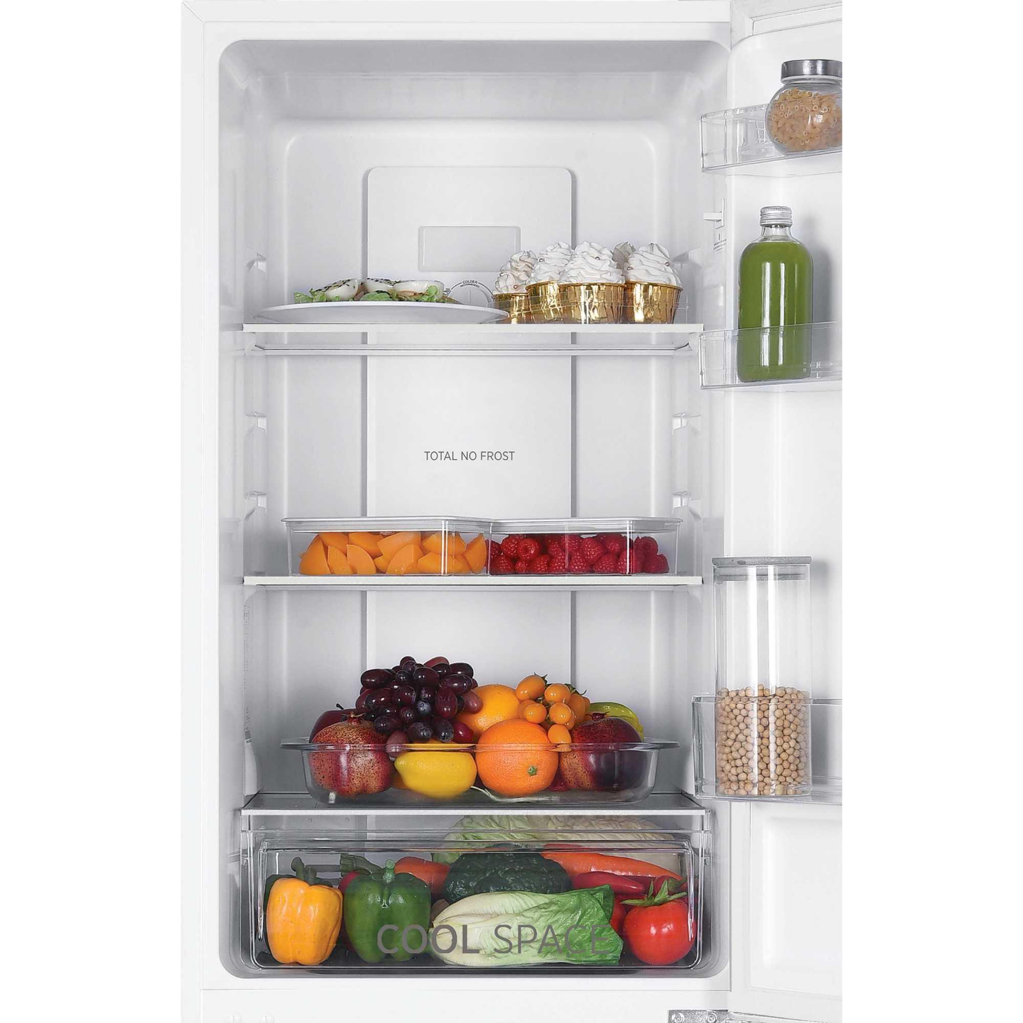 Fridge Freezer 50/50 Total No Frost - White - HOCH1T518EWHK