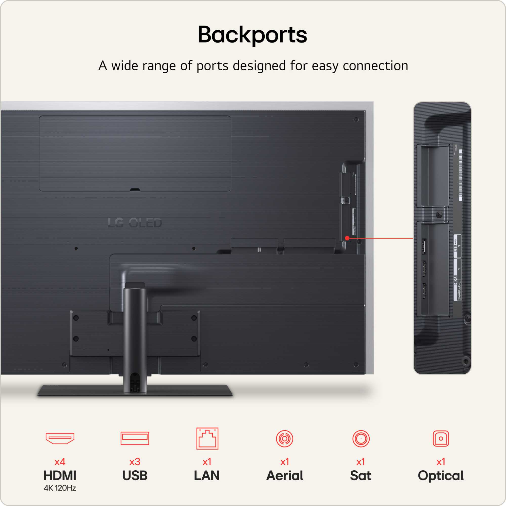 Evo AI G66 55" 4K Ultra Hd OLED 120Hz Smart TV - OLED55G66LS