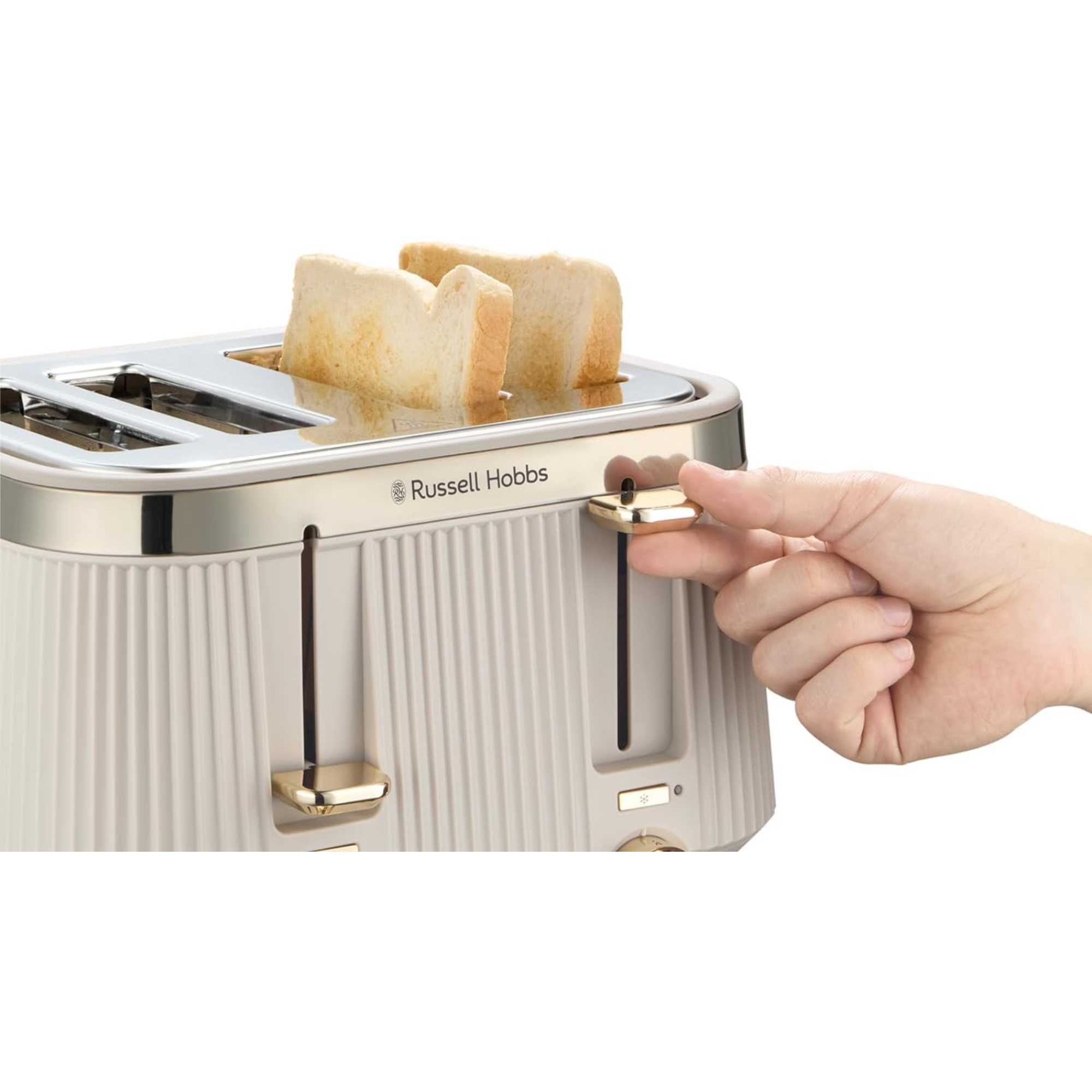 26771 Bronte 4 Slice Toaster - Stone