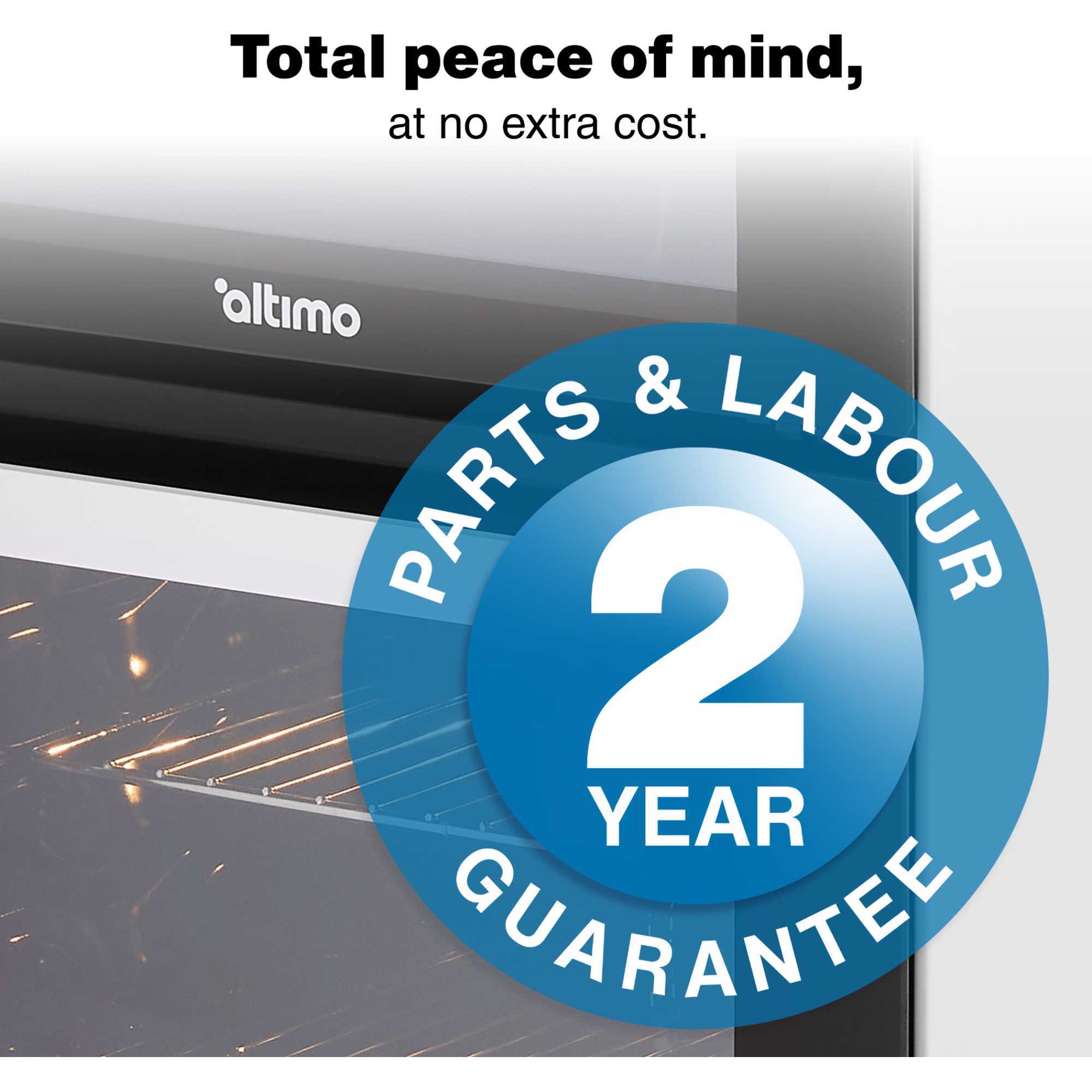 CETC502W 500mm Twin Cavity Freestanding Cooker