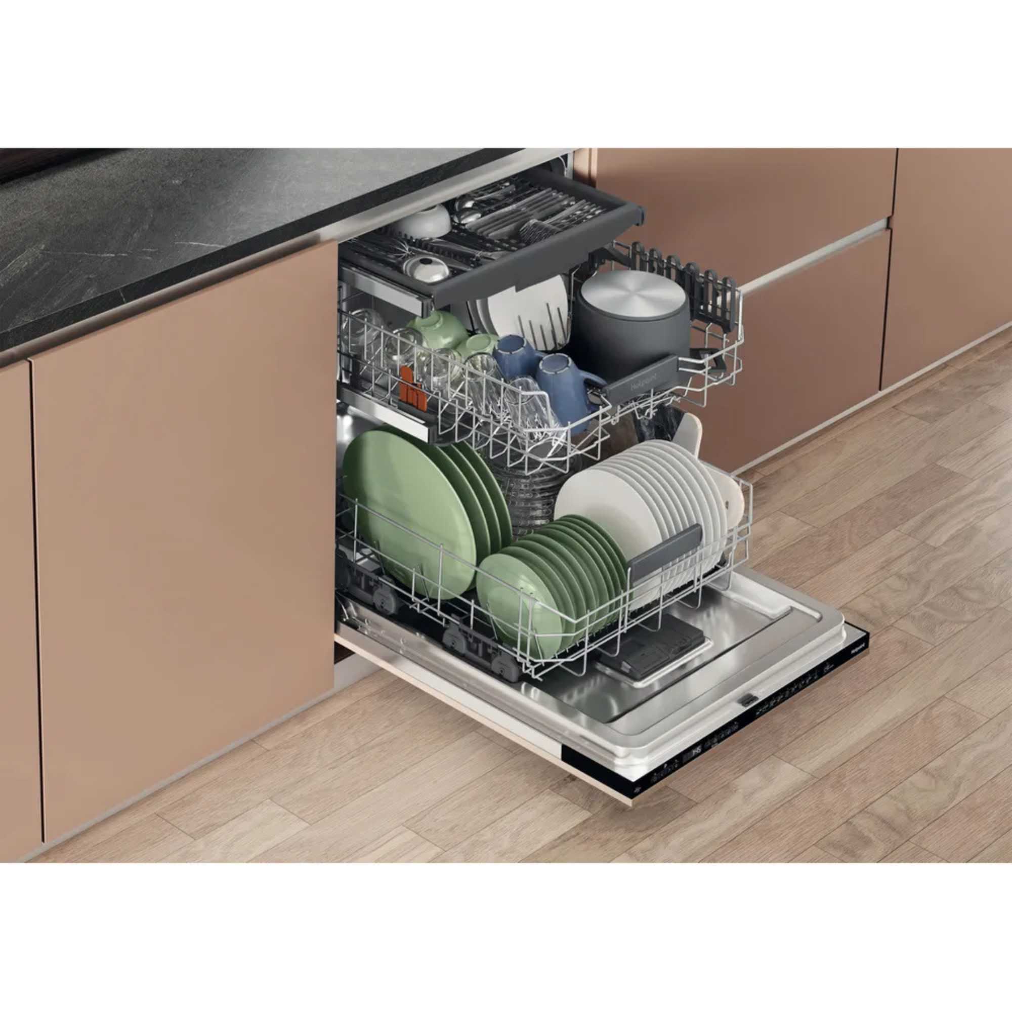 MaxiSpace 16 Place Setting Fully Integrated Dishwasher - H7IC16M6UK
