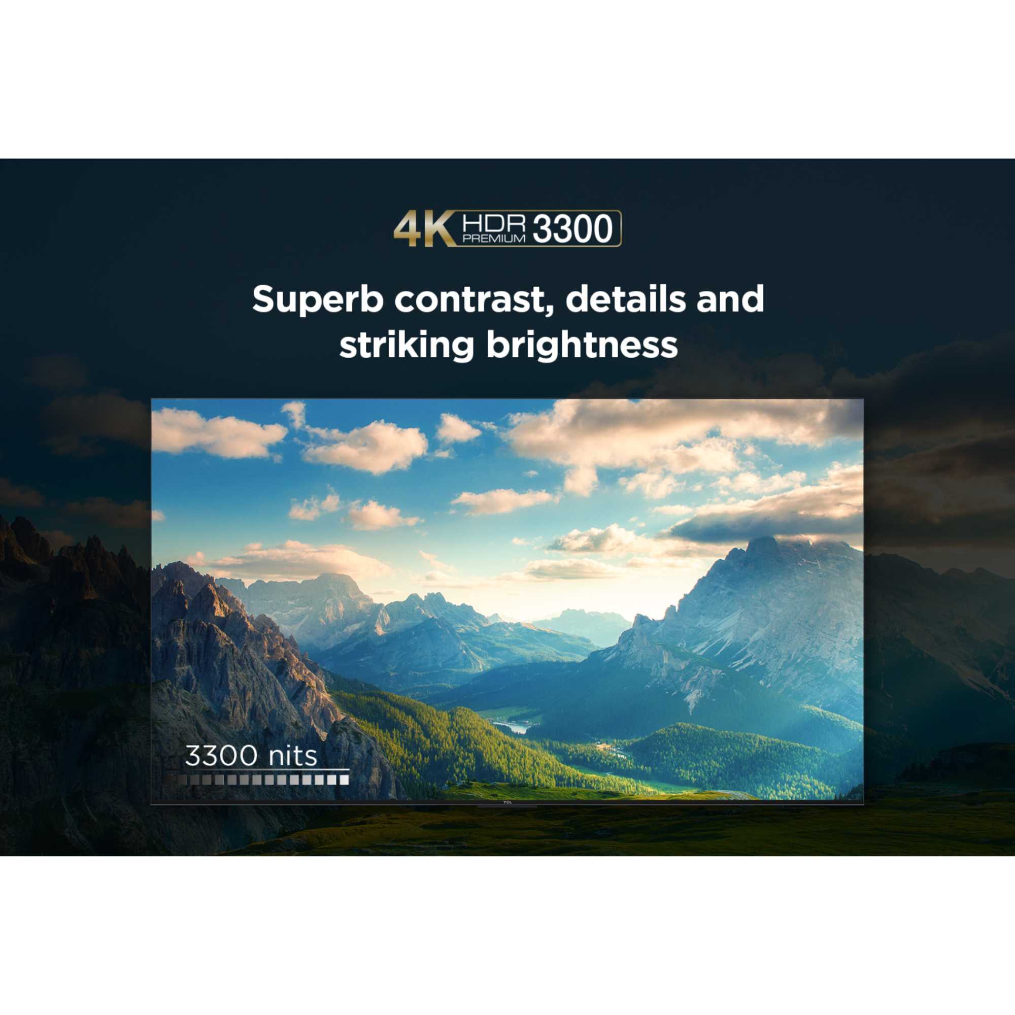 C855K 85" 4K QD-Mini LED HDR Premium Google Smart TV - 85C855K