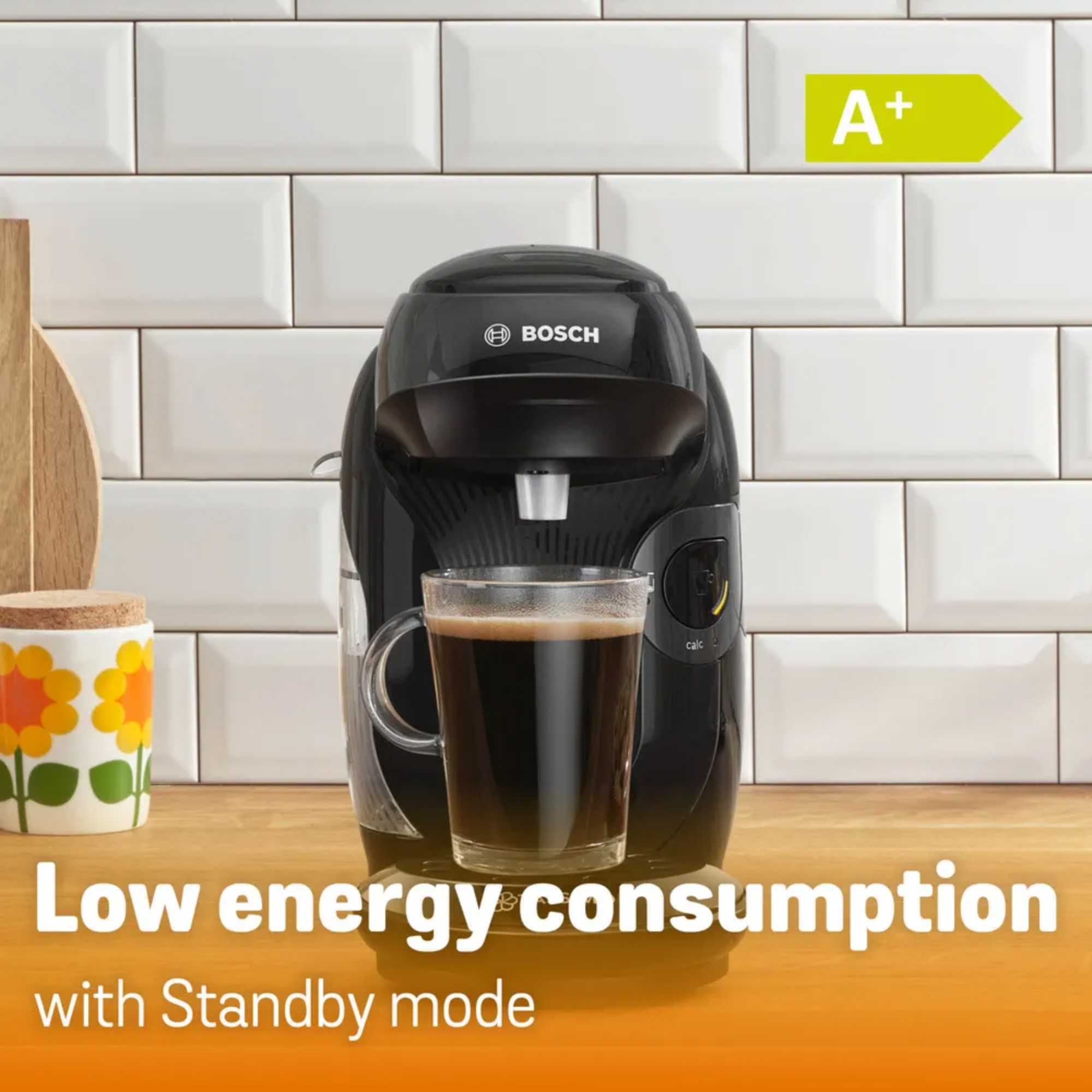 TAS112EGB Tassimo Style Friendly Coffee Machine - Black