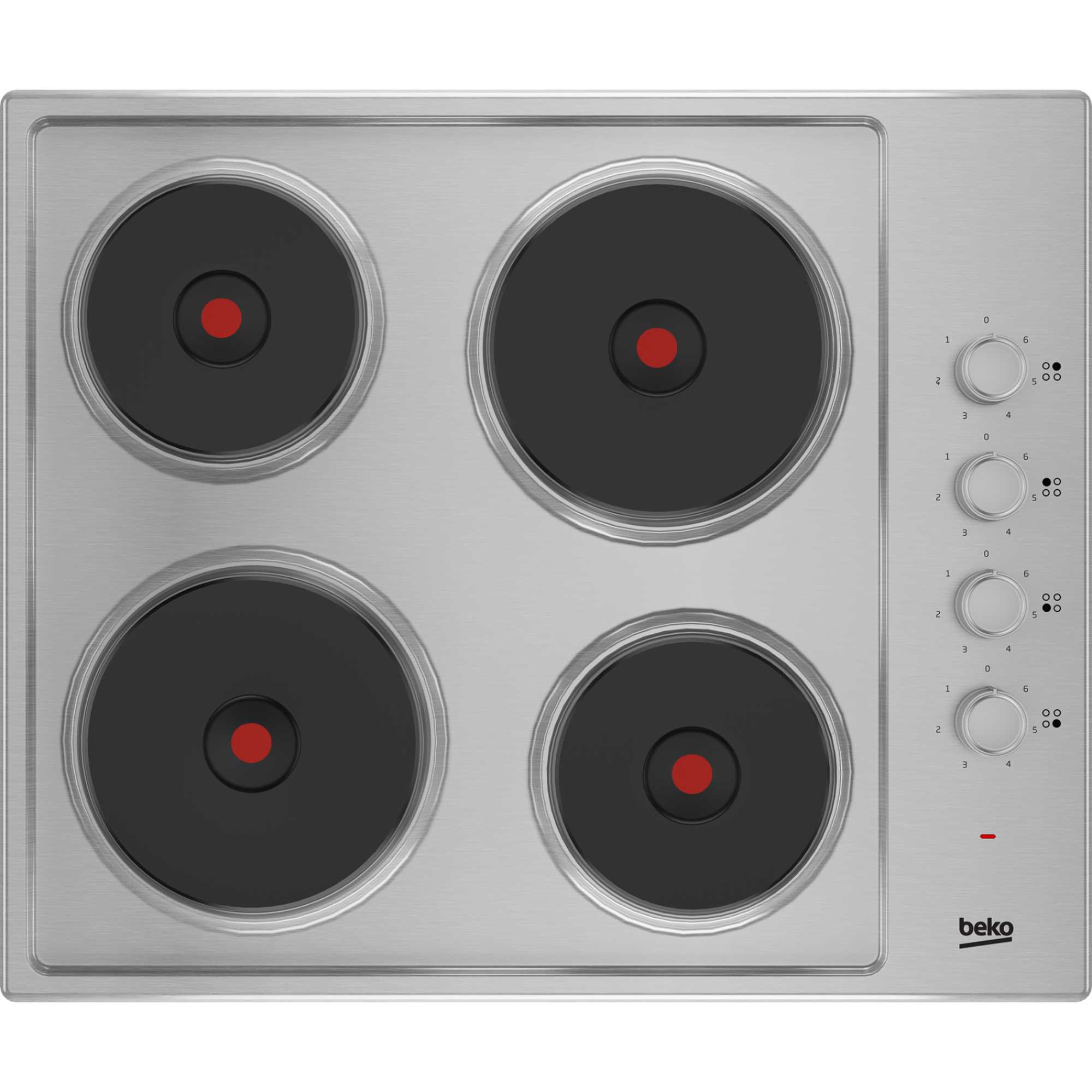 HIBE64101X 60cm Solid Plate Hob