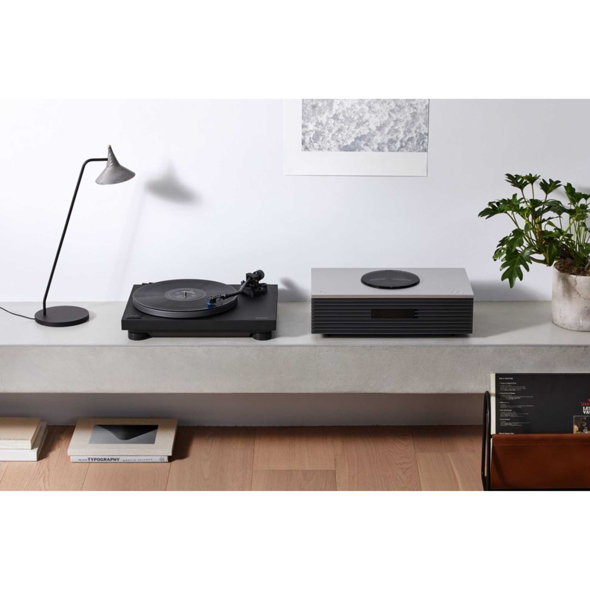 SL-40CBTBK Direct Drive Turntable System with Bluetooth - Black