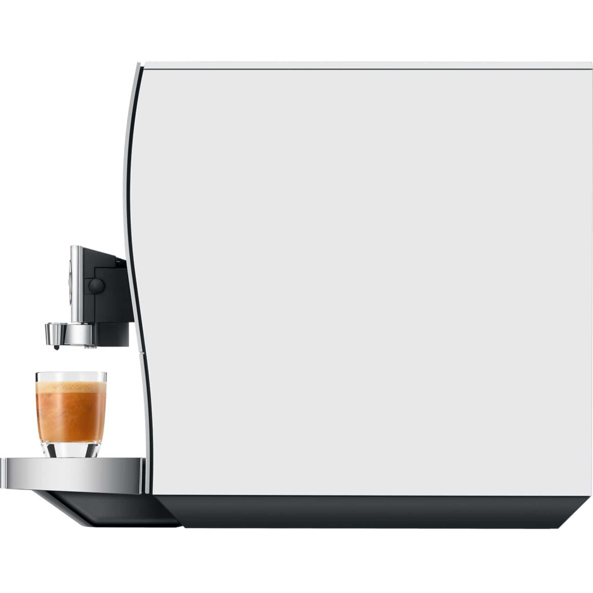 Z10 Automatic Bean To Cup Coffee Machine 15613 - Aluminium White