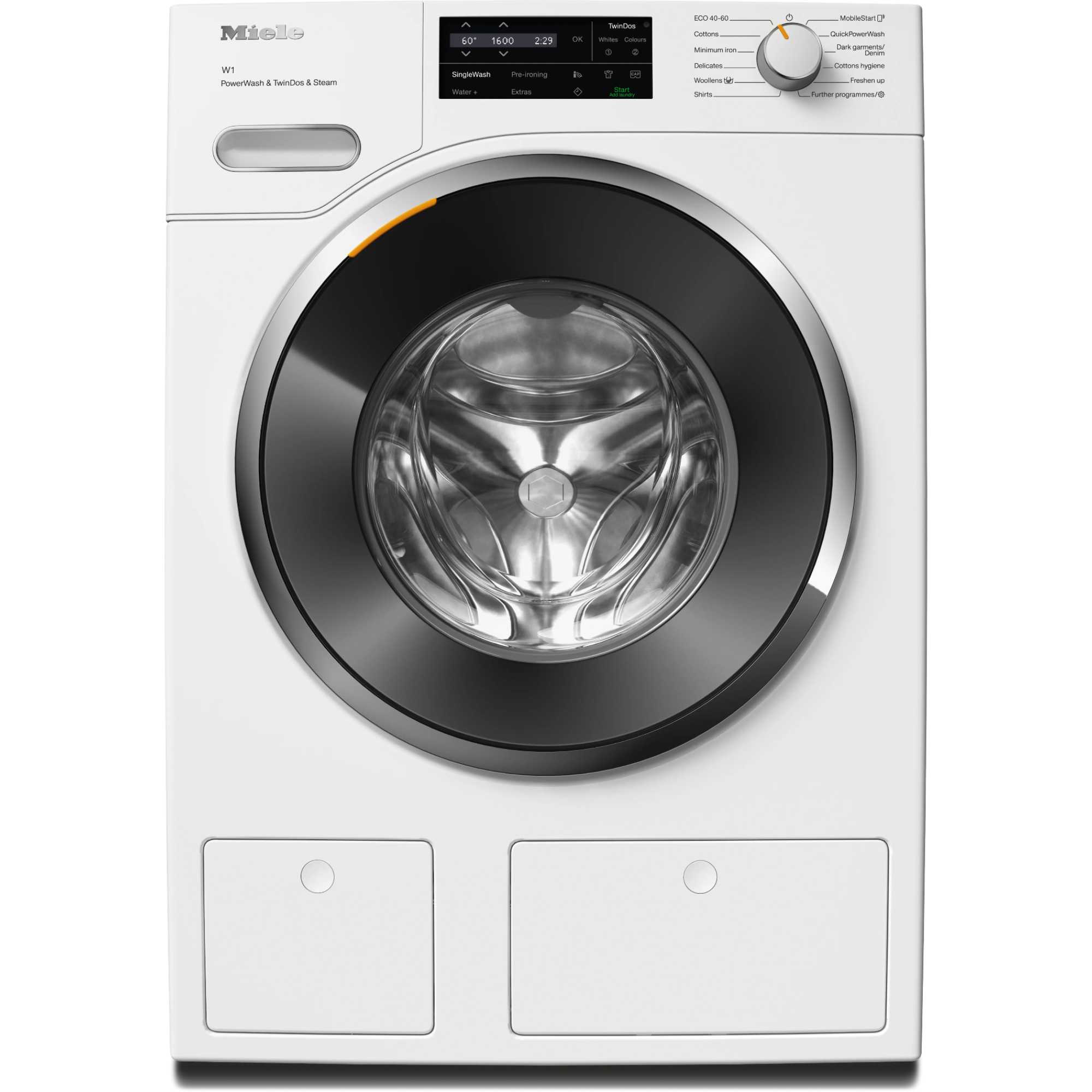 W1 PWash&TDos&Steam 9kg 1600rpm Washing Machine - WWJ880 WCS